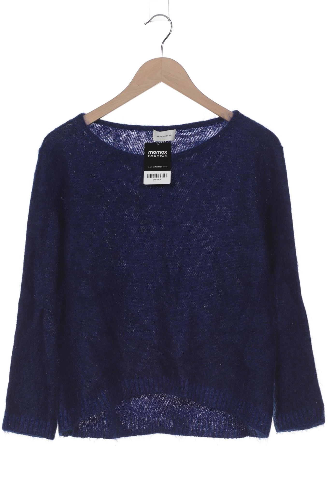 

Rene Lezard Damen Pullover, blau, Gr. 38