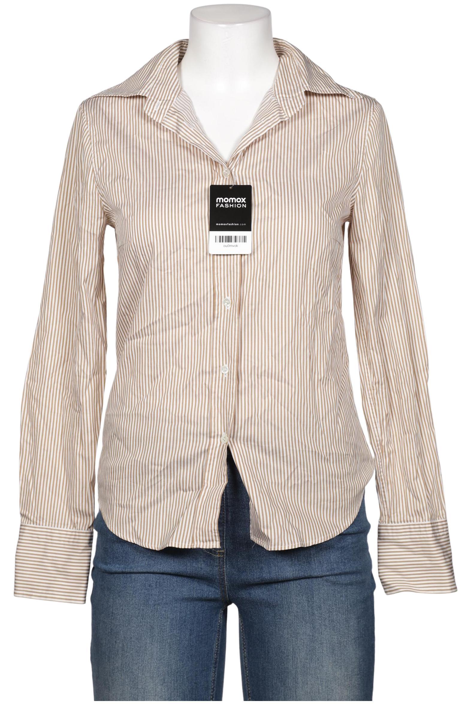 

Rene Lezard Damen Bluse, beige, Gr. 36
