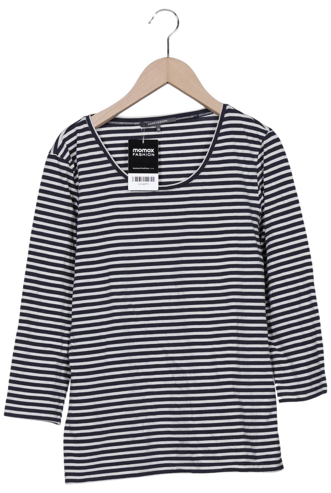 

Rene Lezard Damen Langarmshirt, marineblau, Gr. 38