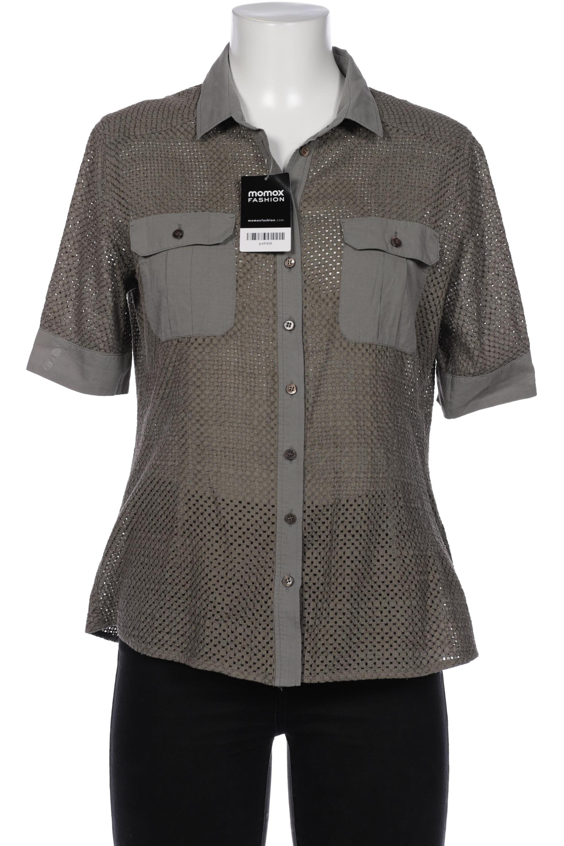 

Rene Lezard Damen Bluse, grau, Gr. 40