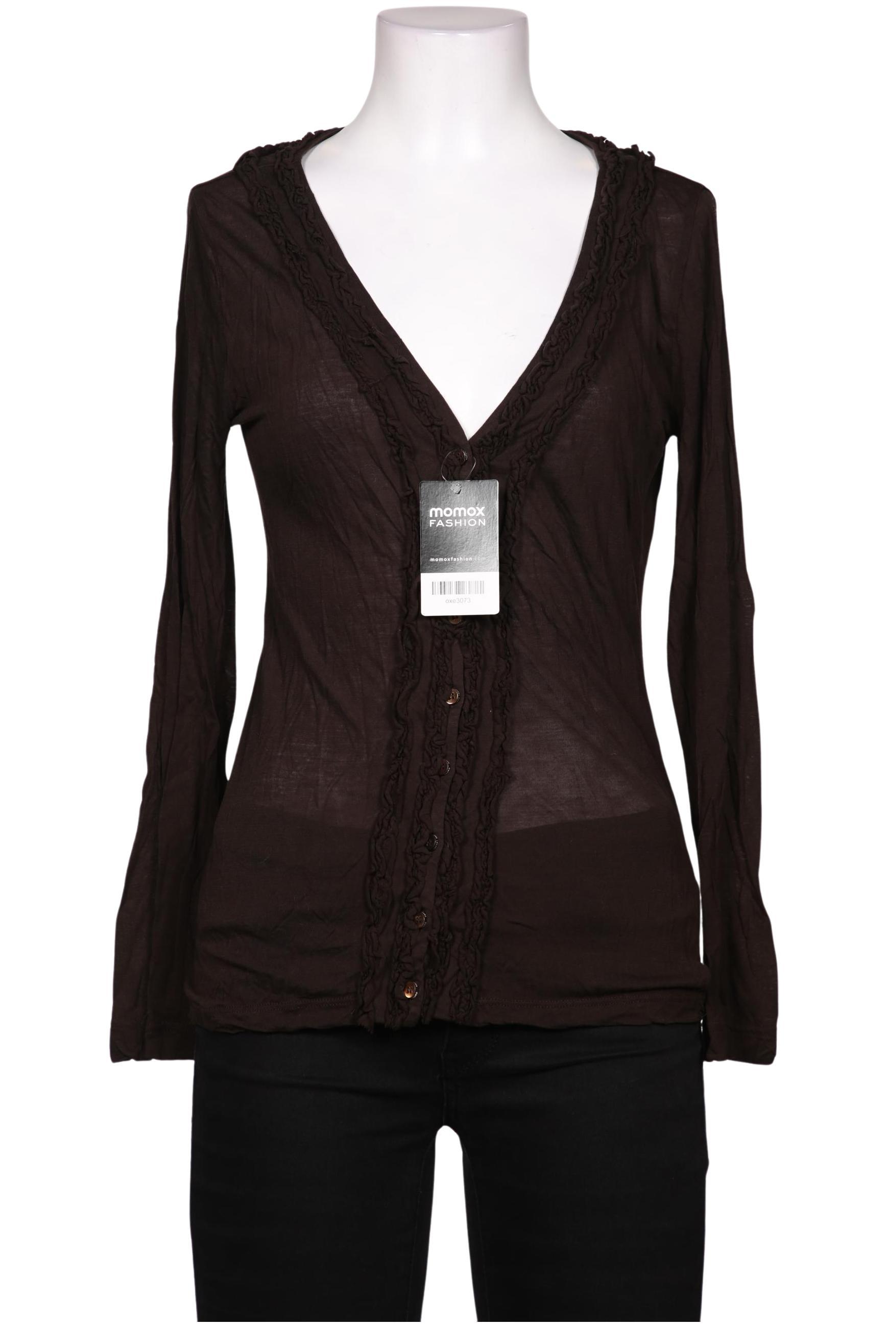 

Rene Lezard Damen Bluse, braun, Gr. 40