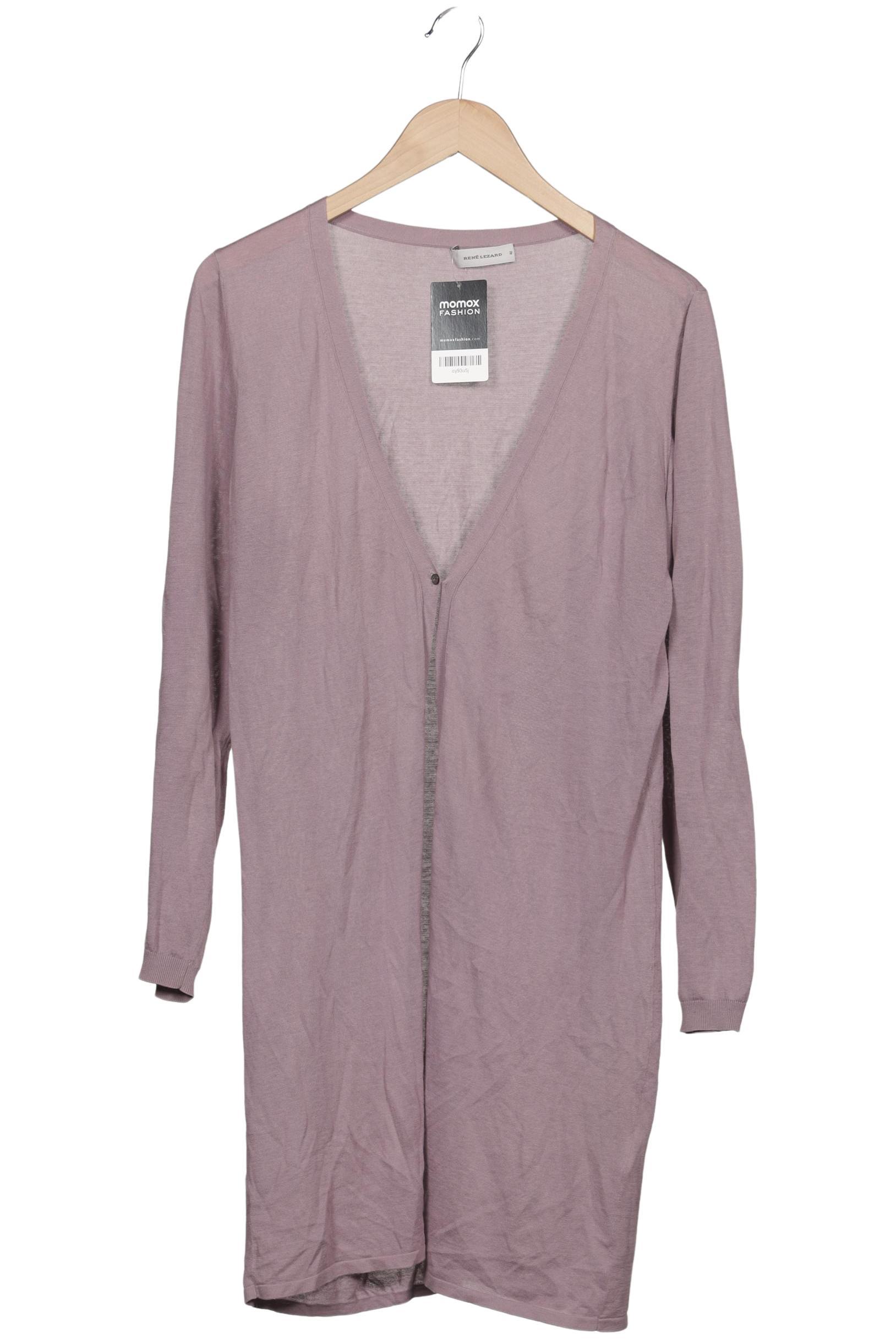 

Rene Lezard Damen Strickjacke, flieder, Gr. 42