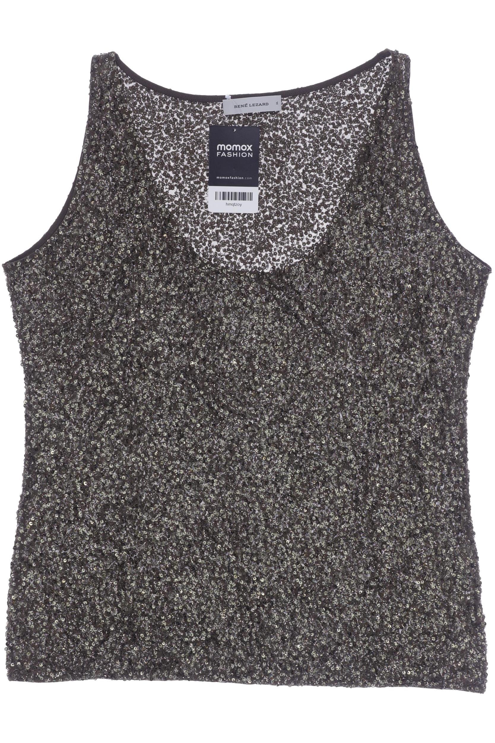 

Rene Lezard Damen Bluse, braun, Gr. 44