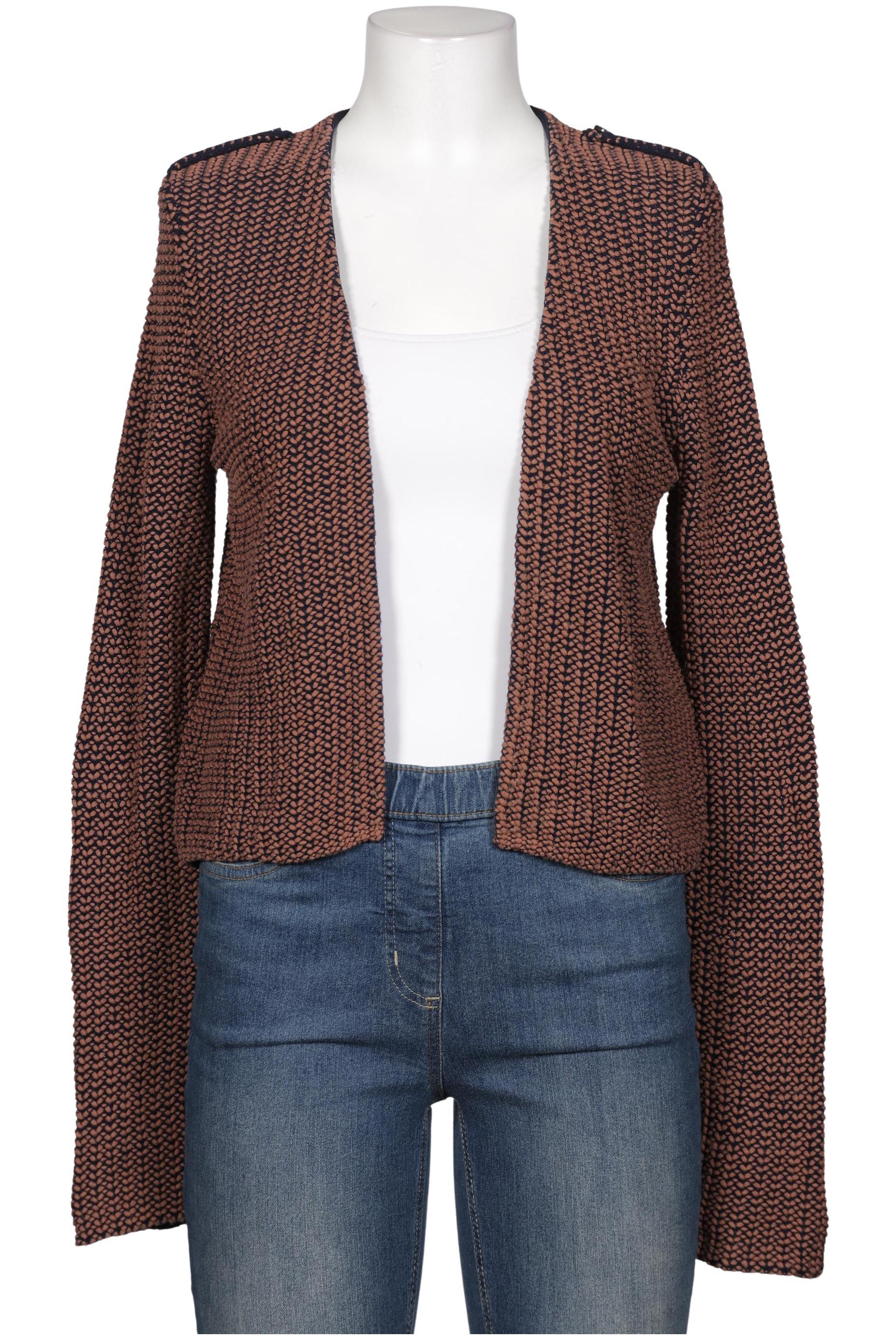 

Rene Lezard Damen Strickjacke, braun, Gr. 38