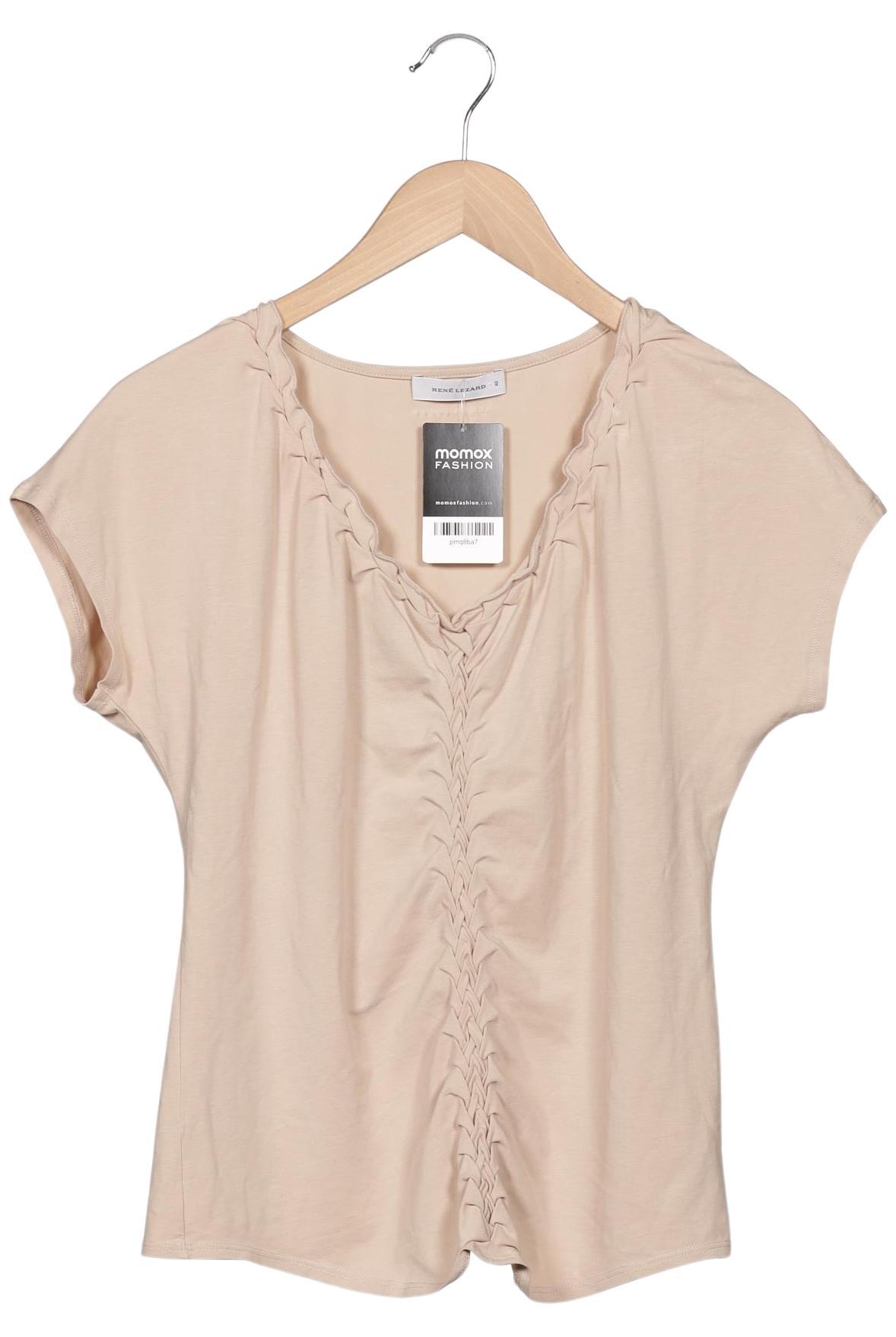 

Rene Lezard Damen T-Shirt, beige, Gr. 40