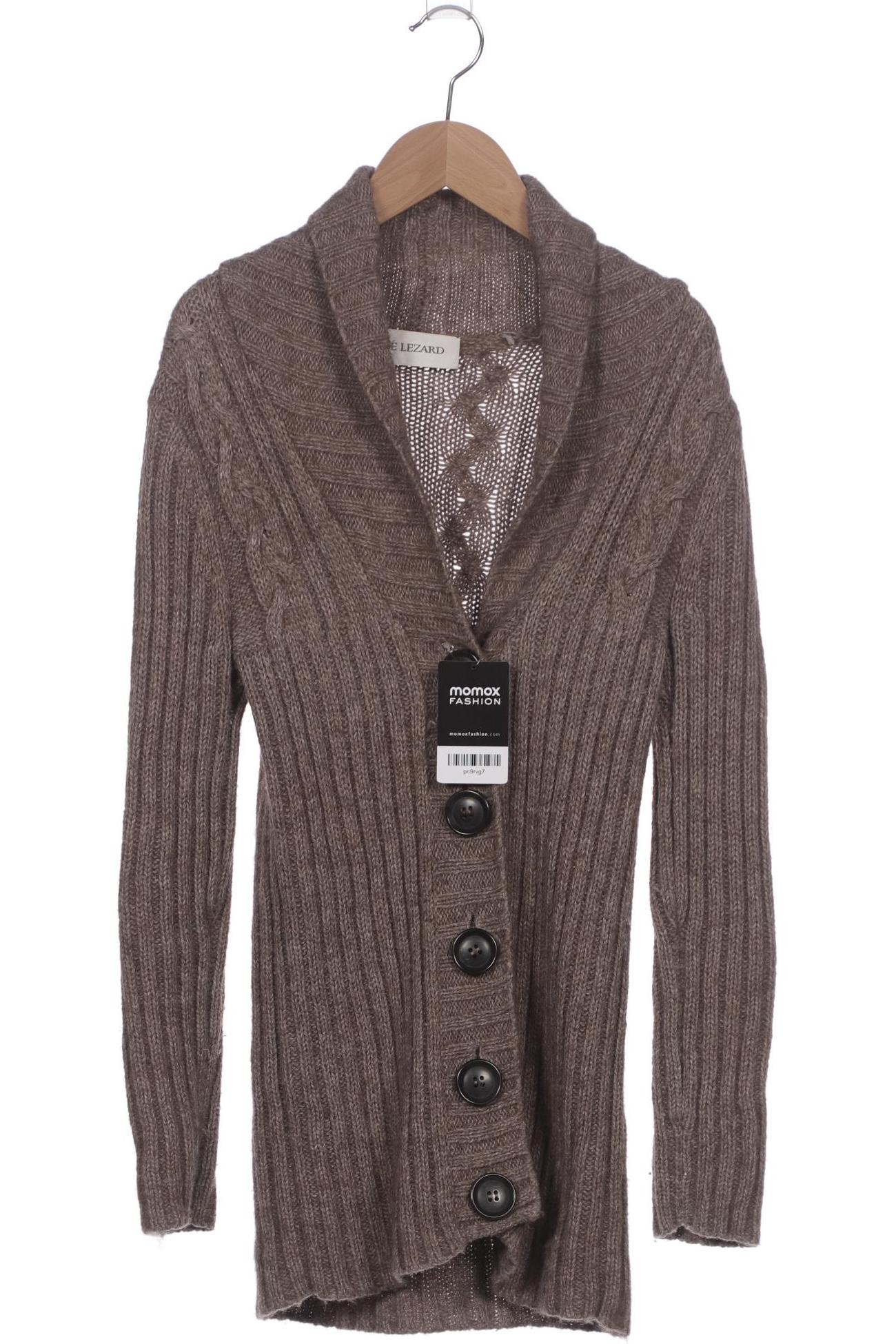 

Rene Lezard Damen Strickjacke, braun, Gr. 36