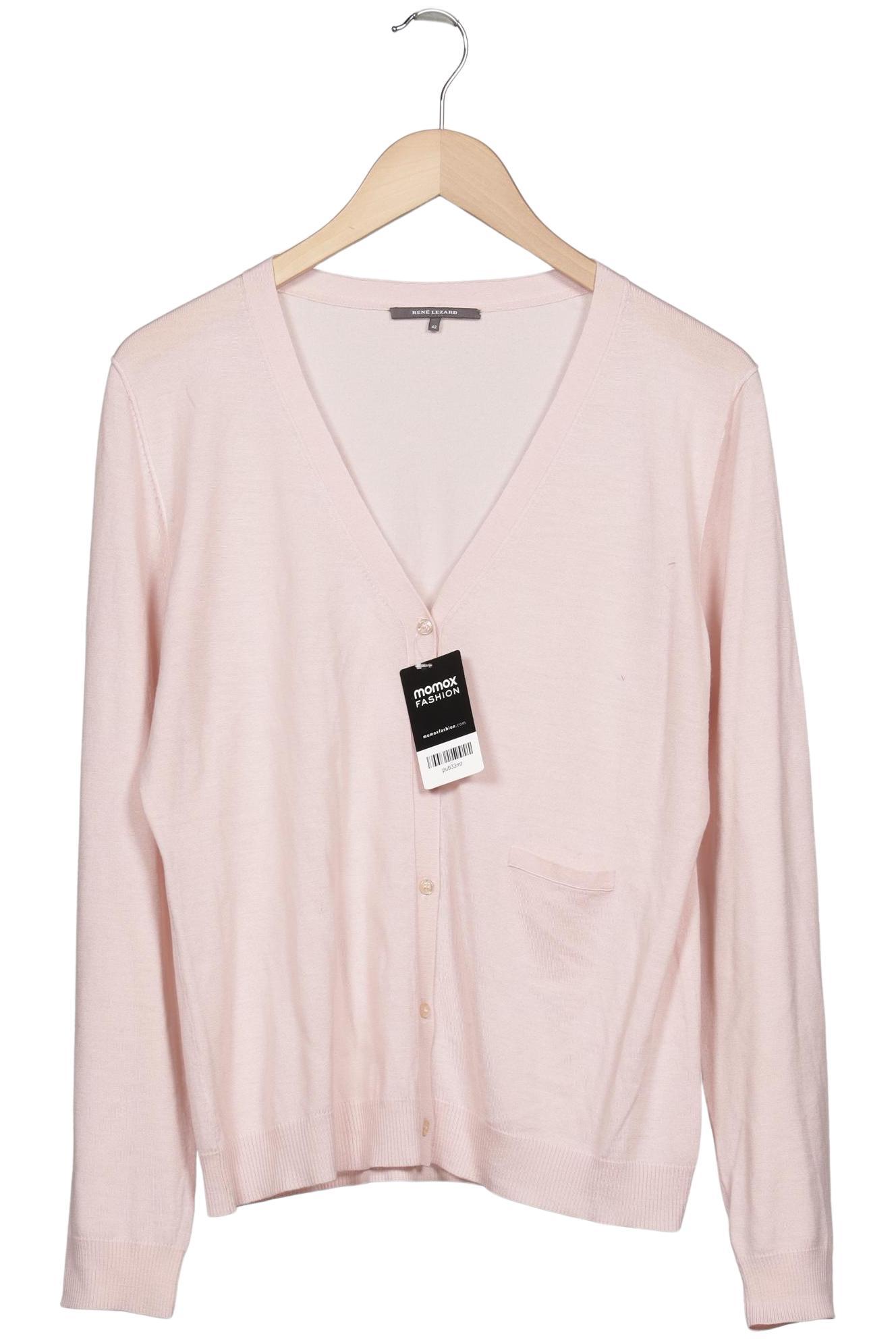 

Rene Lezard Damen Strickjacke, pink, Gr. 42