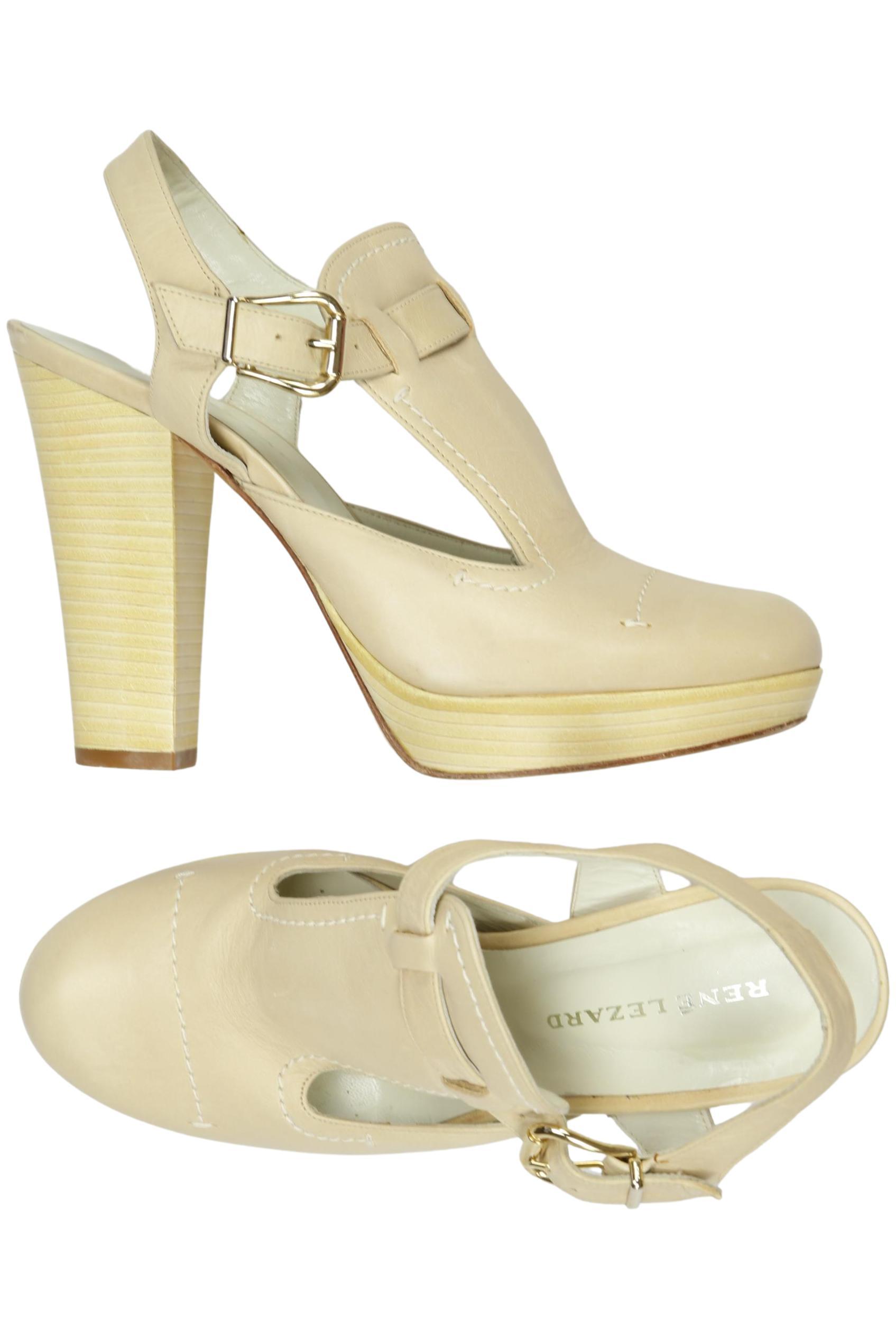 

Rene Lezard Damen Pumps, beige, Gr. 37