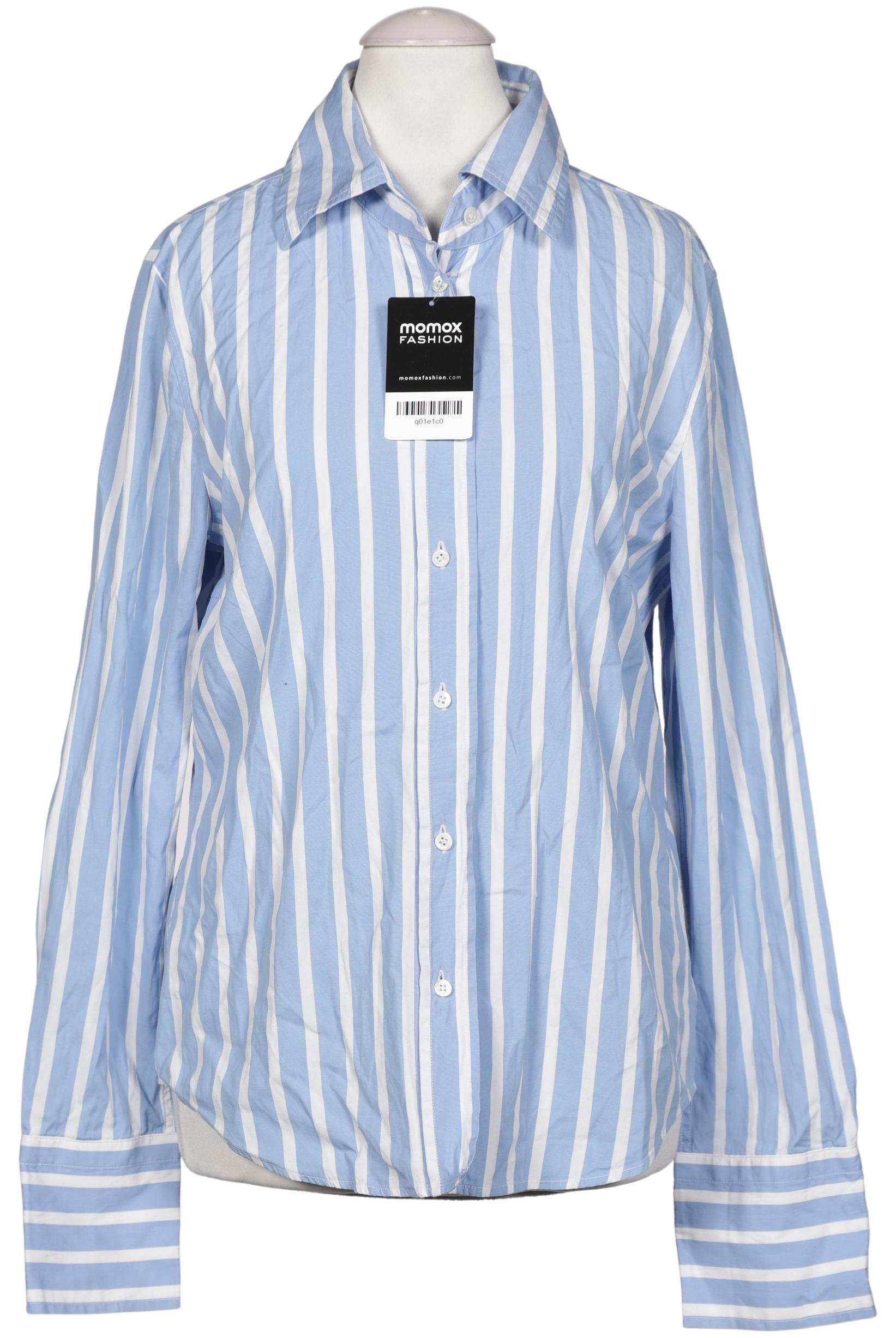 

Rene Lezard Damen Bluse, blau, Gr. 38