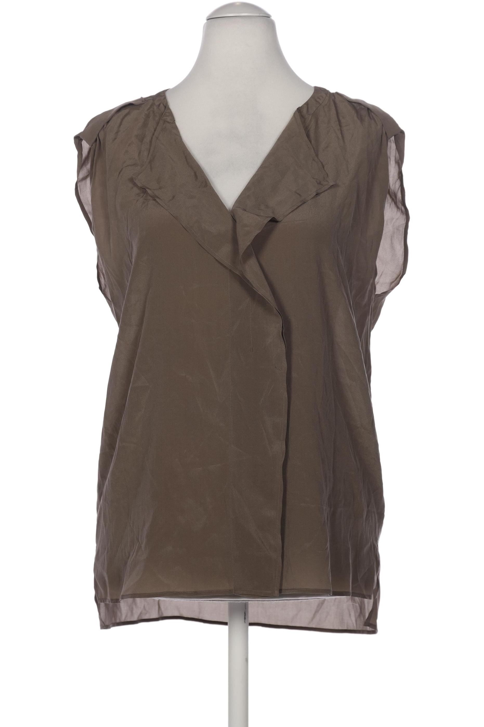 

Rene Lezard Damen Bluse, braun, Gr. 38