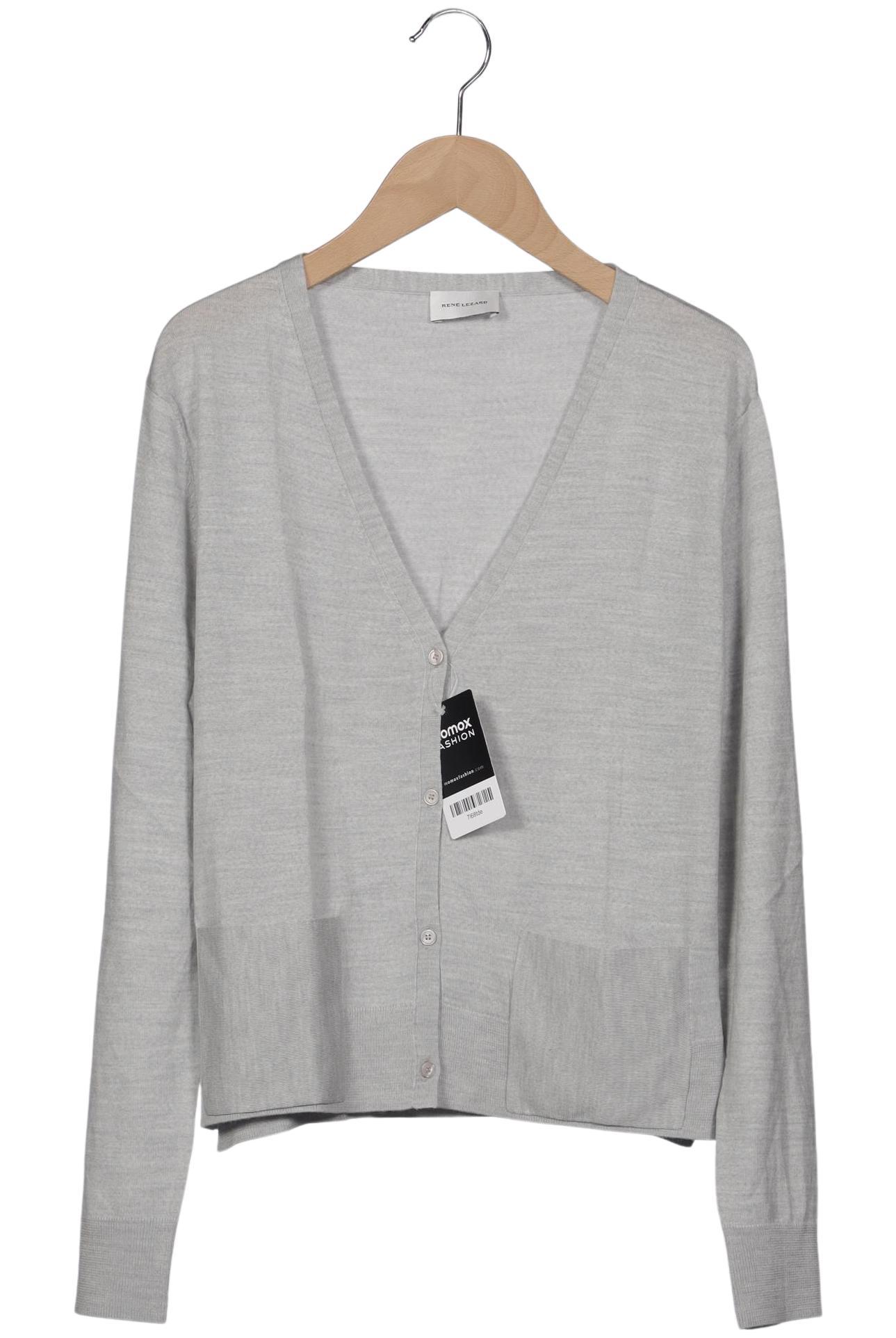 

Rene Lezard Damen Strickjacke, grau, Gr. 34