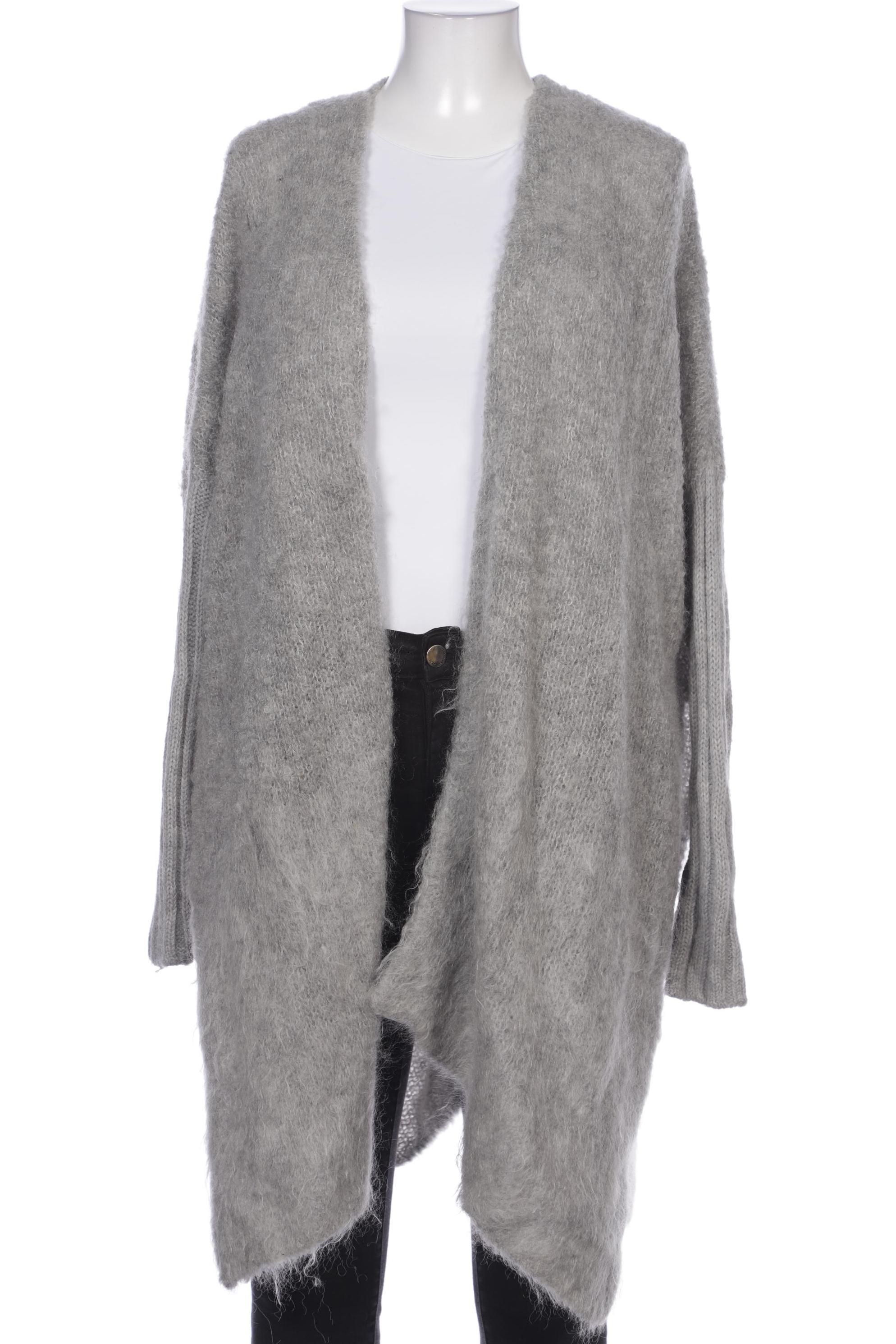 

Rene Lezard Damen Strickjacke, grau, Gr. 42