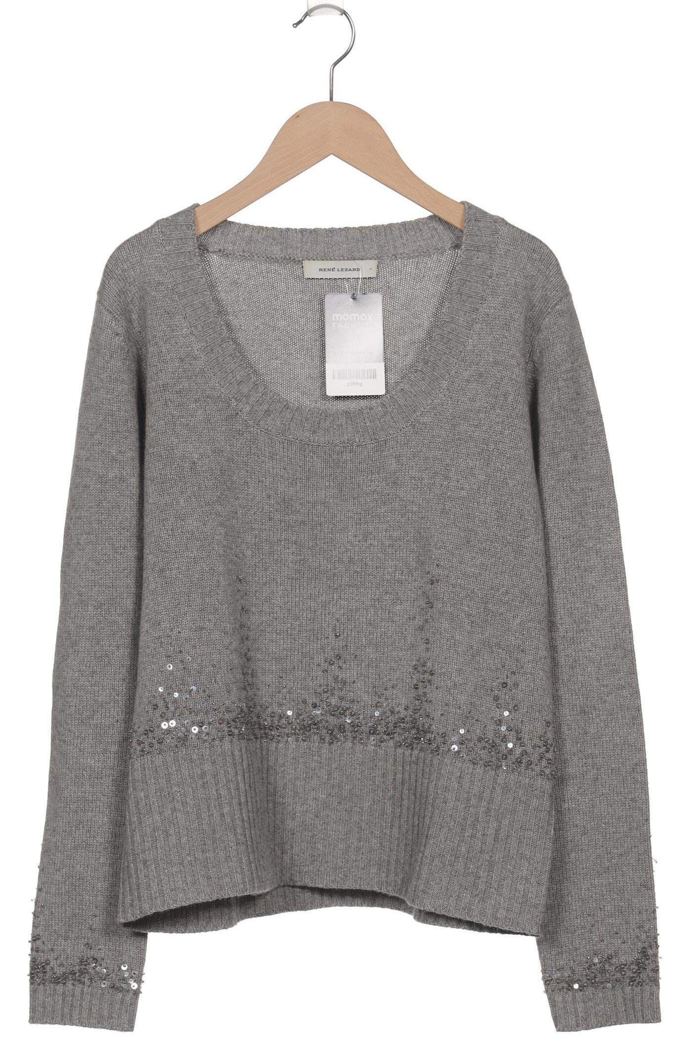 

Rene Lezard Damen Pullover, grau, Gr. 42