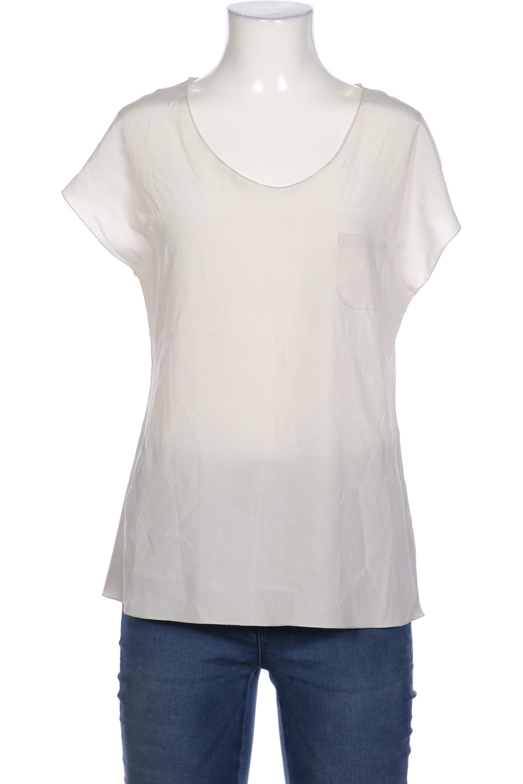 

Rene Lezard Damen Bluse, cremeweiß