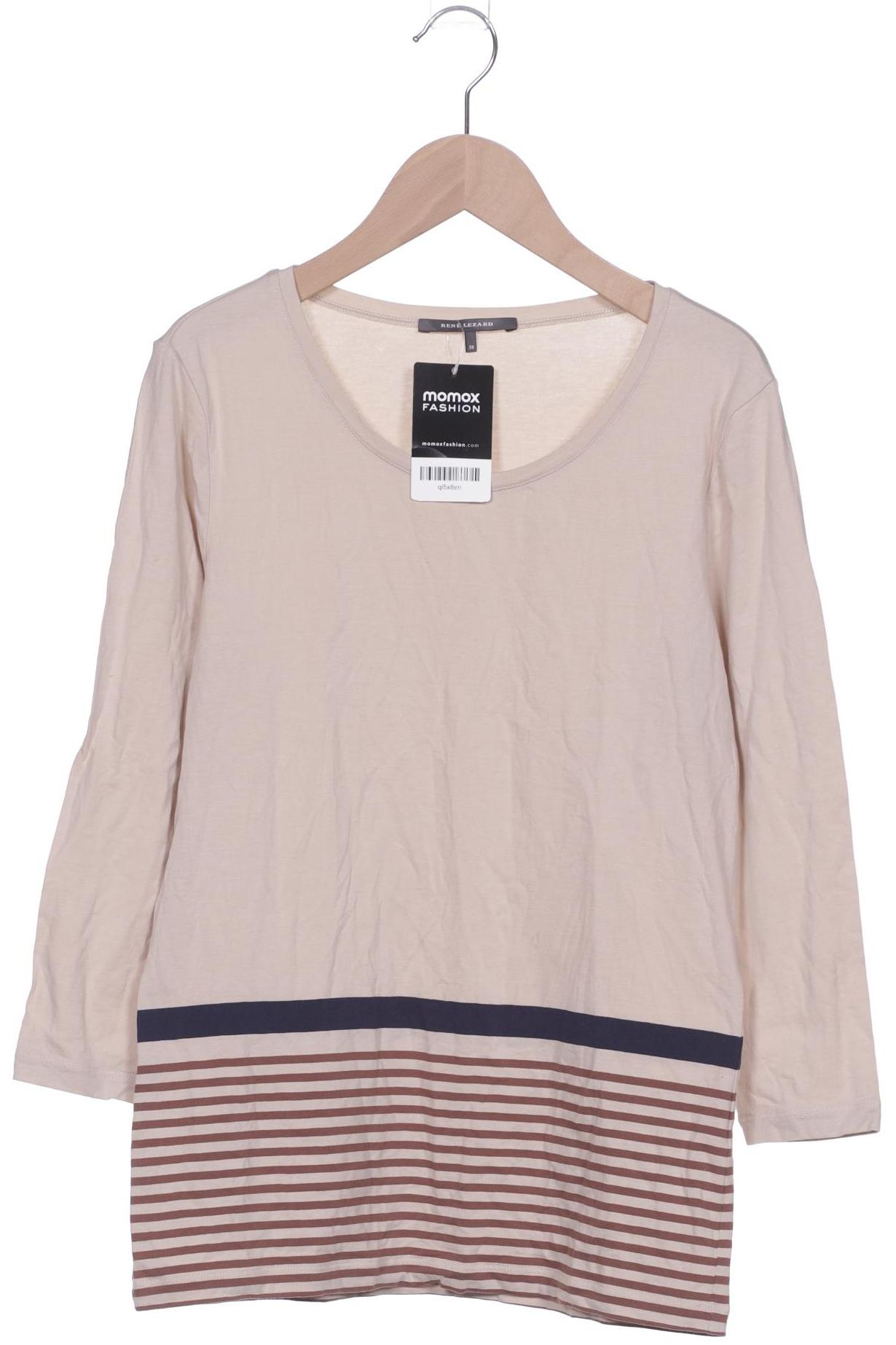 

Rene Lezard Damen Langarmshirt, beige, Gr. 38