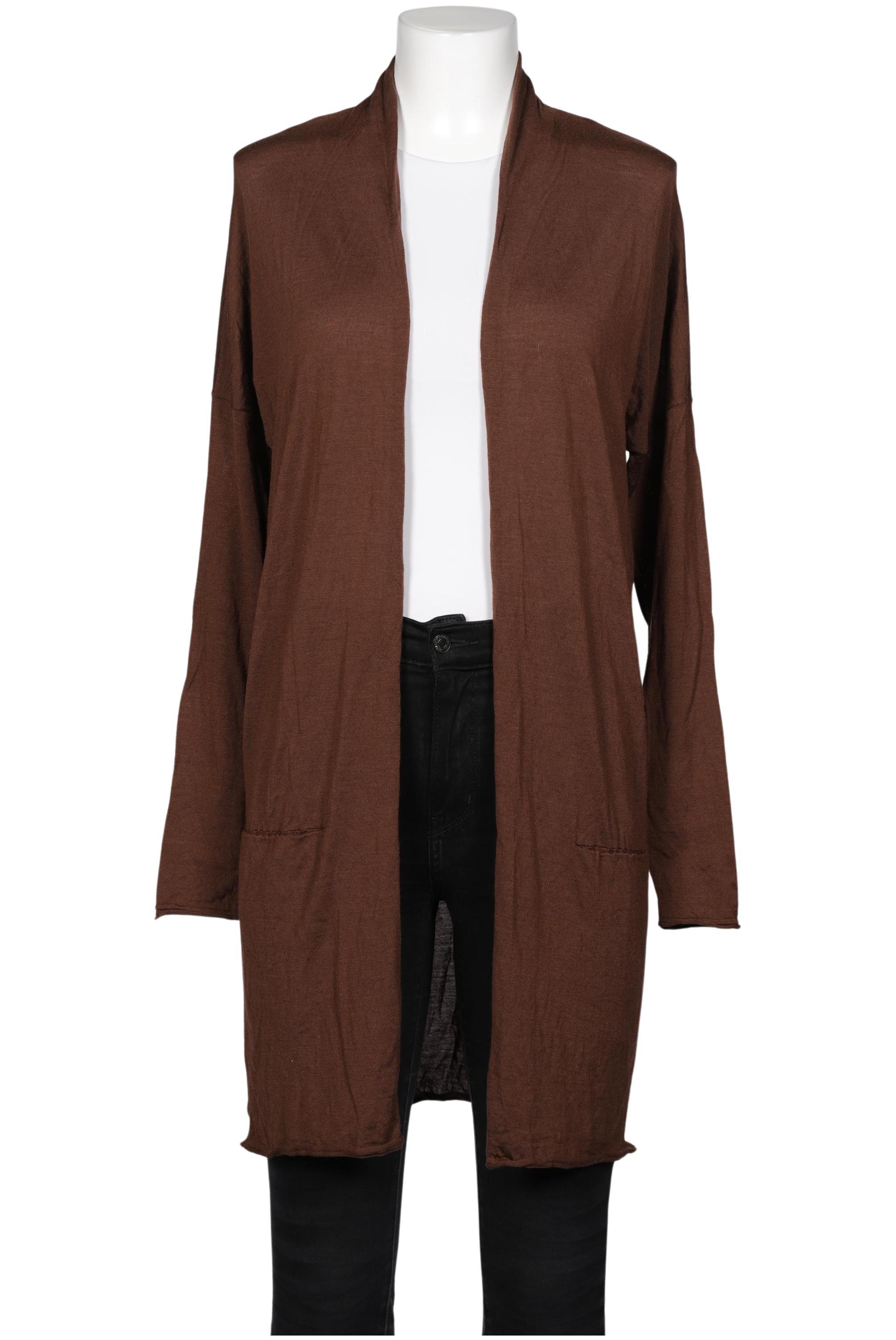 

Rene Lezard Damen Strickjacke, braun, Gr. 38