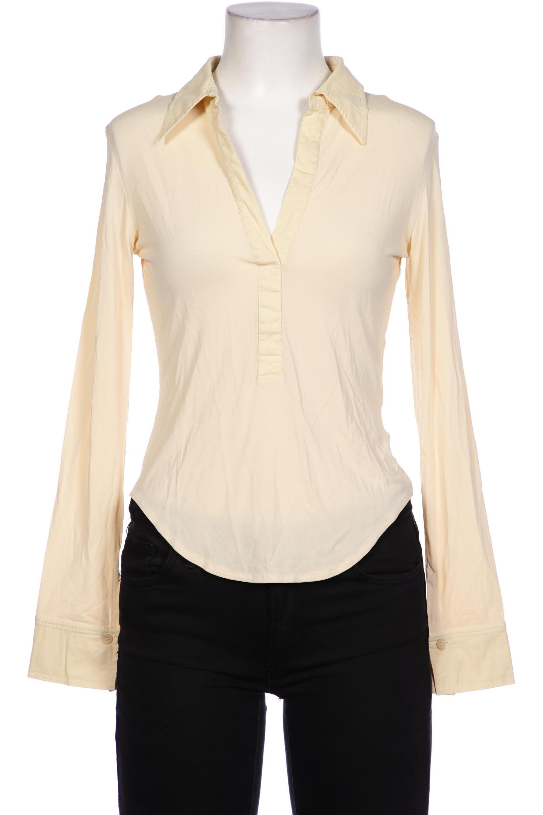 

Rene Lezard Damen Bluse, beige, Gr. 36