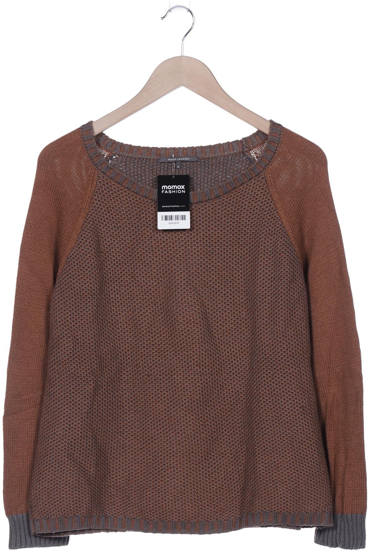 

Rene Lezard Damen Pullover, braun, Gr. 42