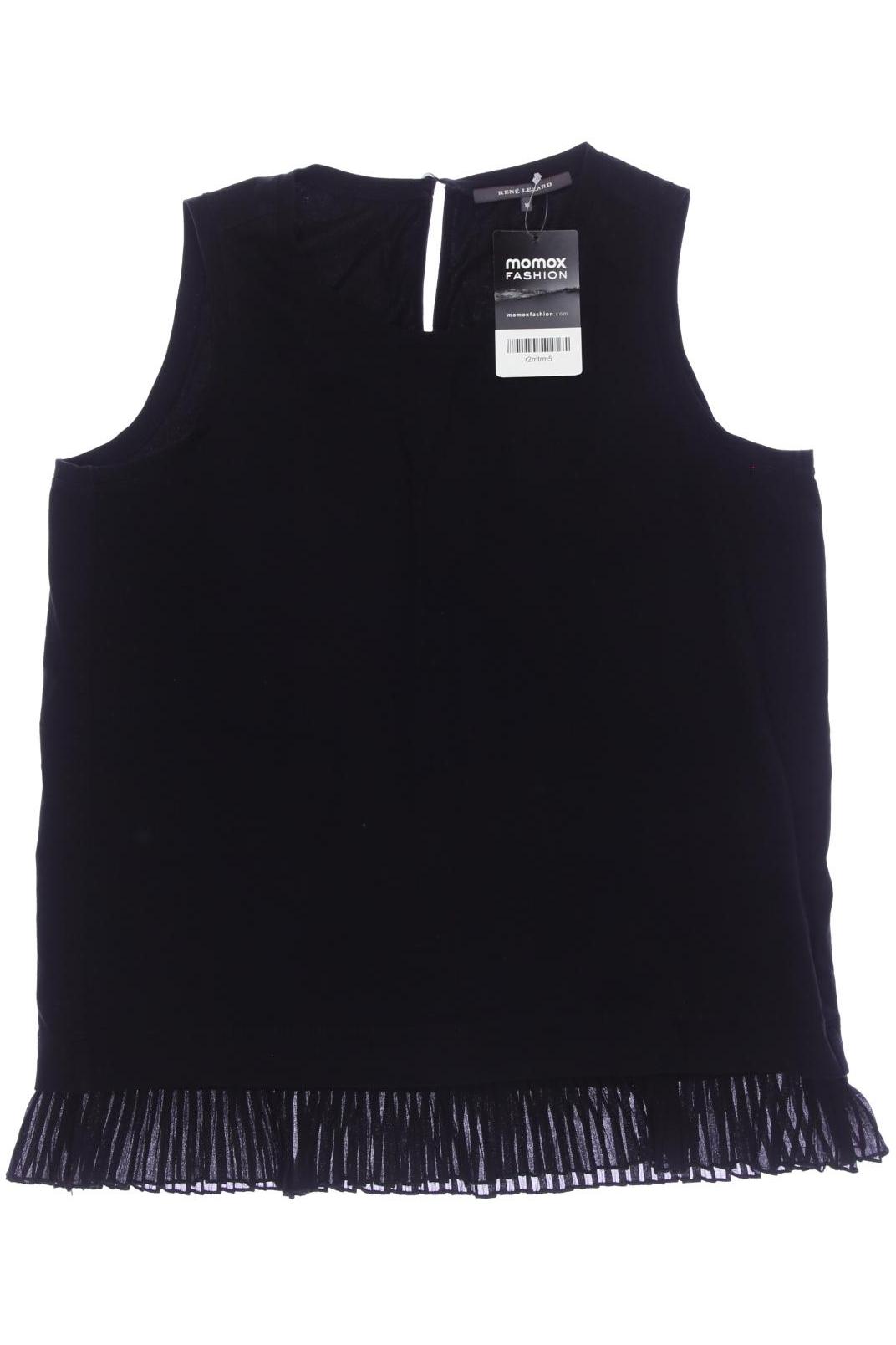 

Rene Lezard Damen Top, schwarz, Gr. 38