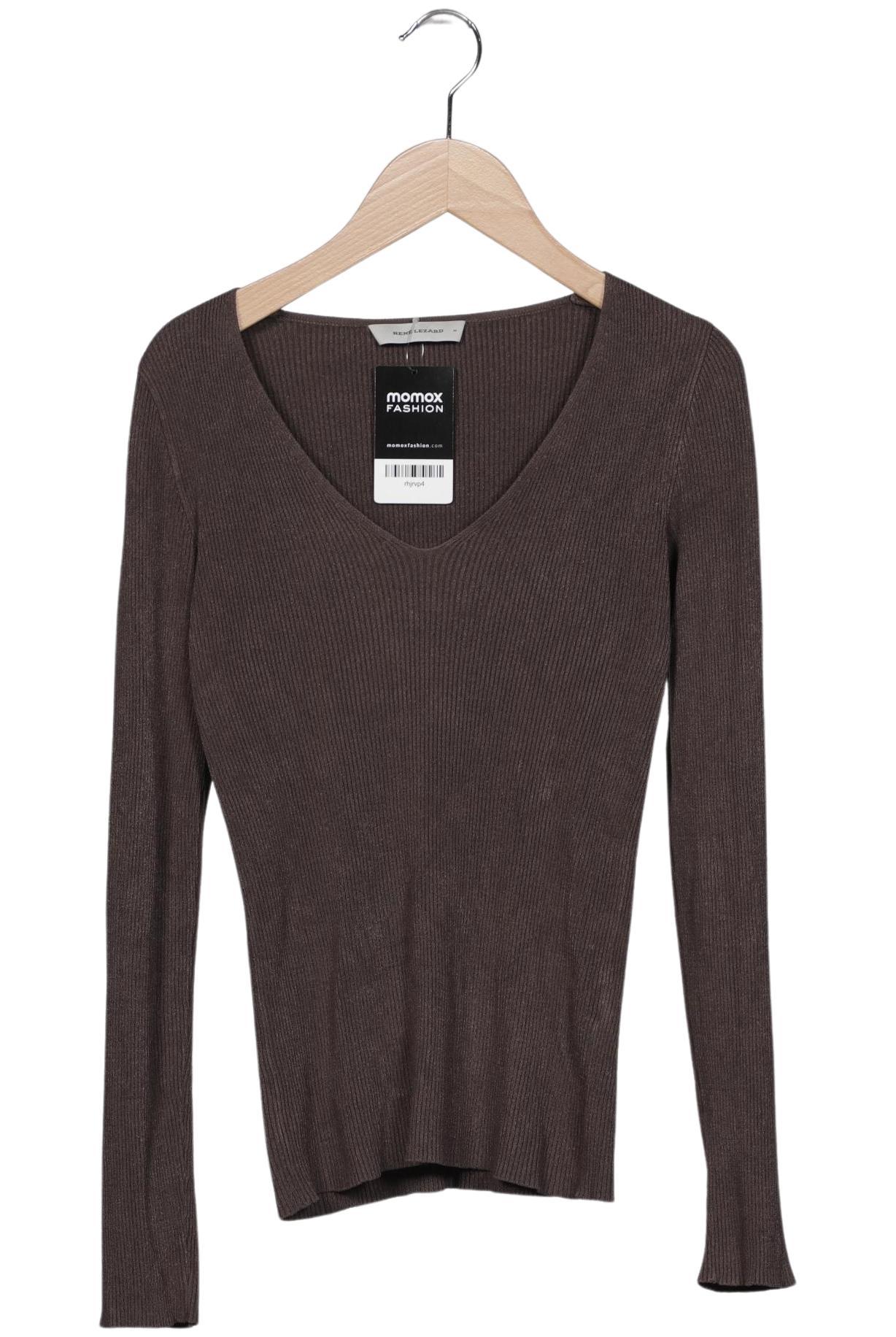

Rene Lezard Damen Langarmshirt, grau, Gr. 36