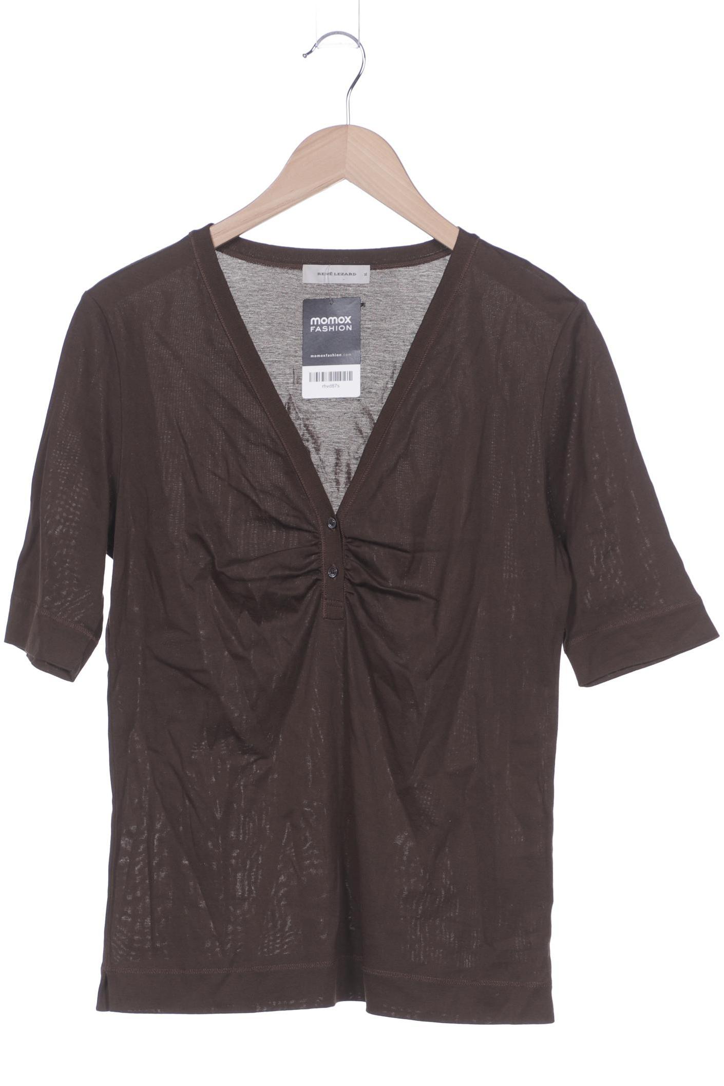 

Rene Lezard Damen T-Shirt, braun, Gr. 44