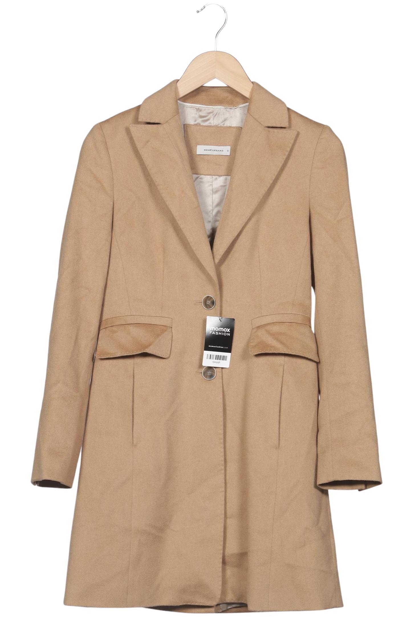 

Rene Lezard Damen Mantel, beige, Gr. 32