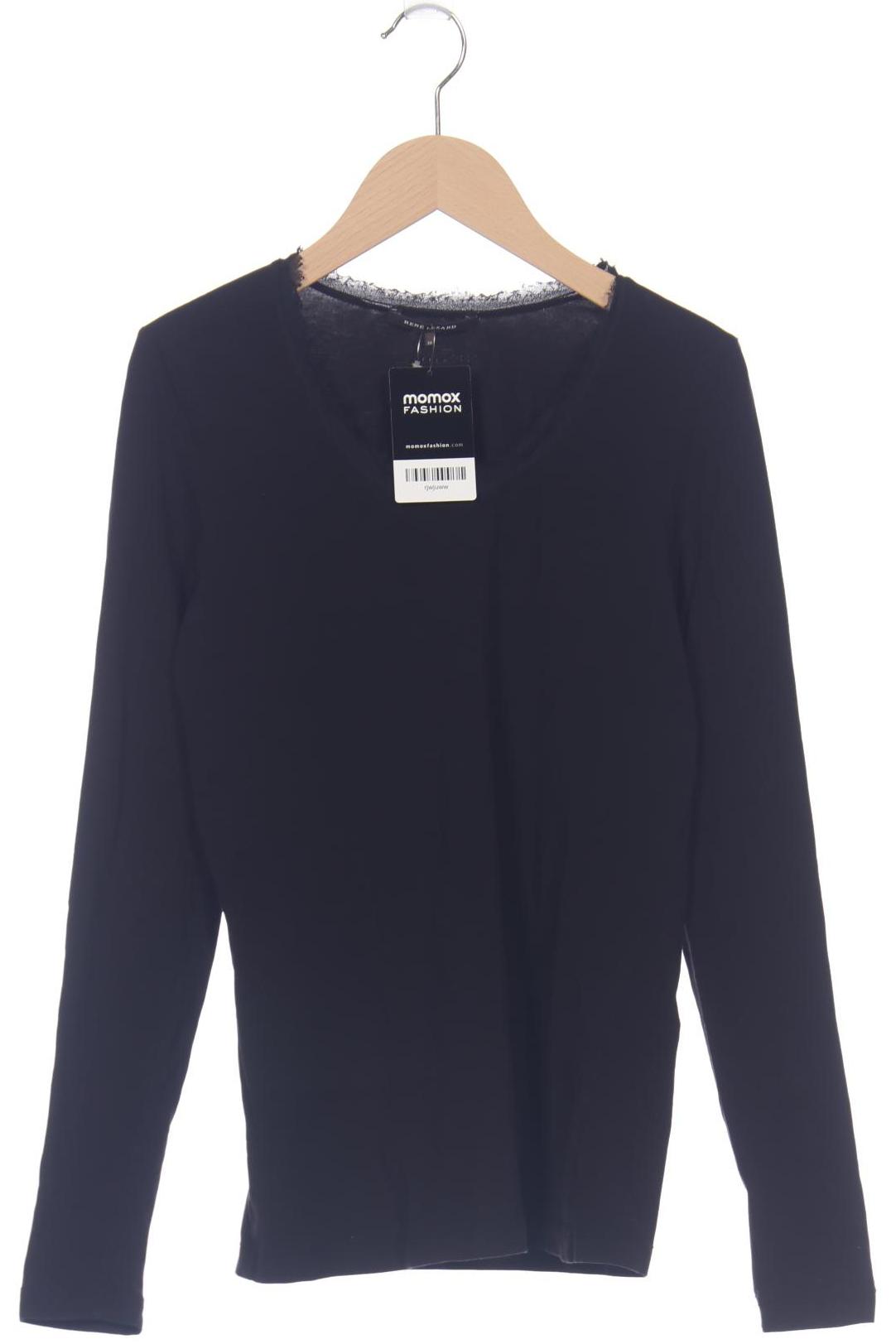 

Rene Lezard Damen Langarmshirt, schwarz, Gr. 36