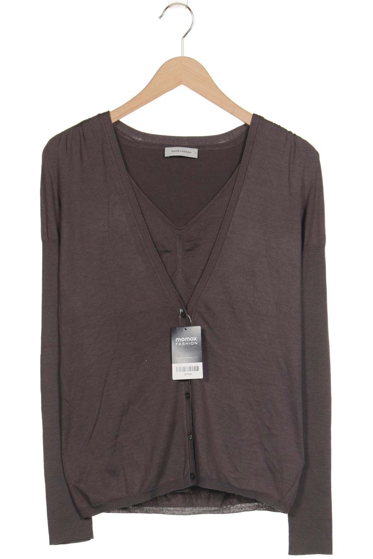 

Rene Lezard Damen Strickjacke, grau, Gr. 36