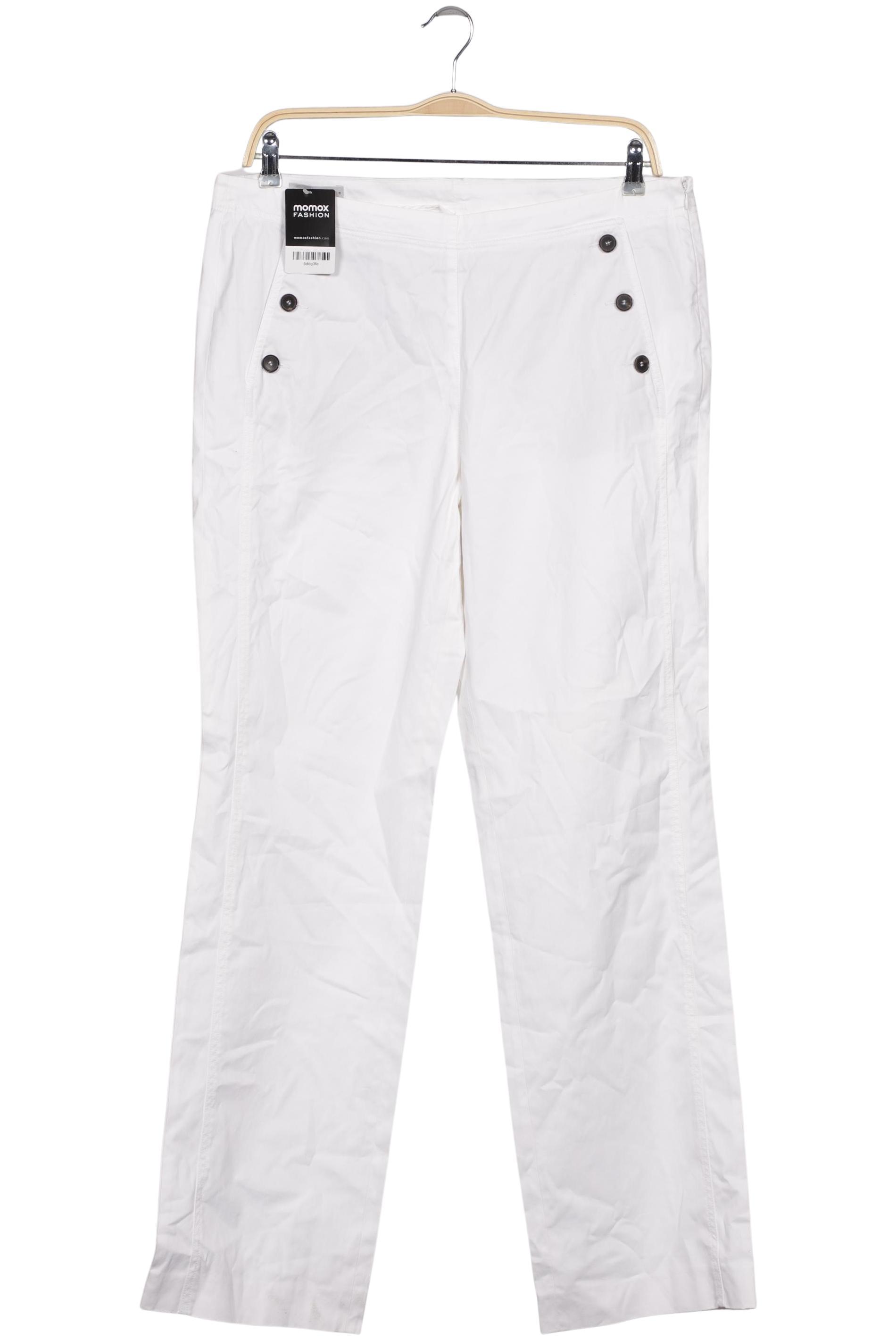 

Rene Lezard Damen Stoffhose, weiß, Gr. 44