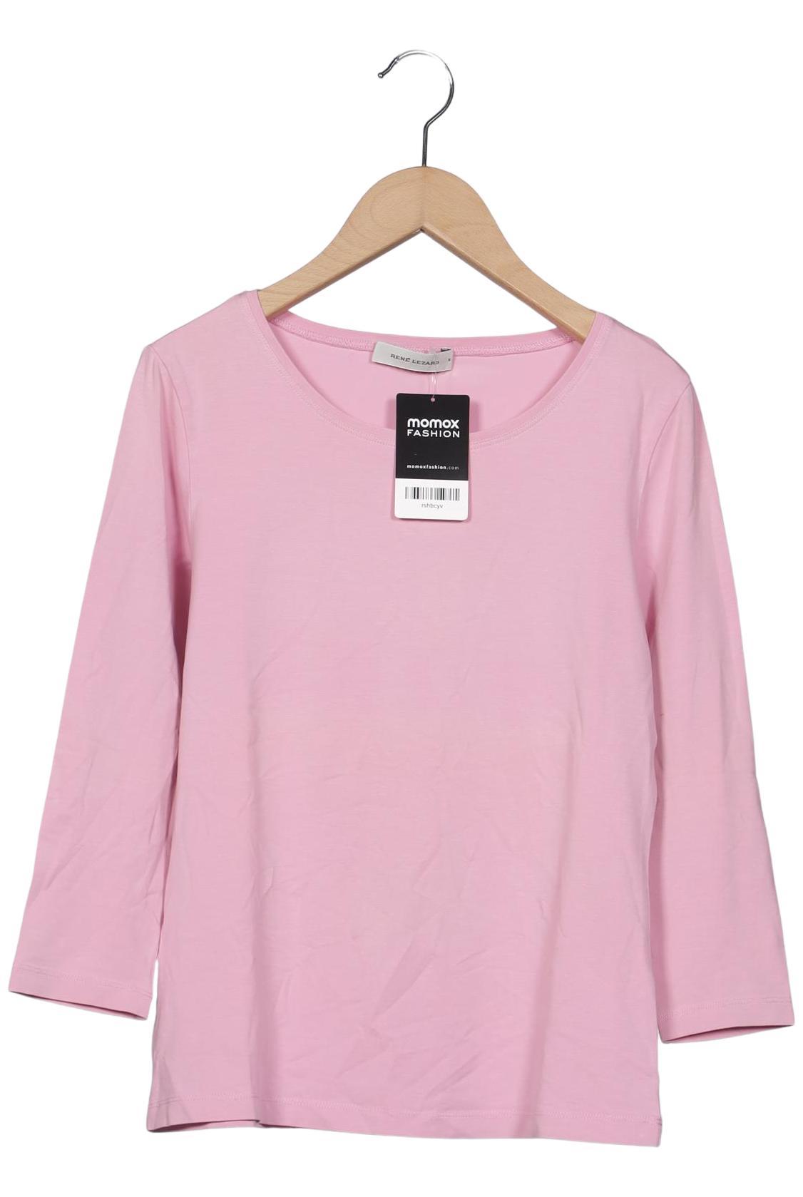 

Rene Lezard Damen Langarmshirt, pink, Gr. 38