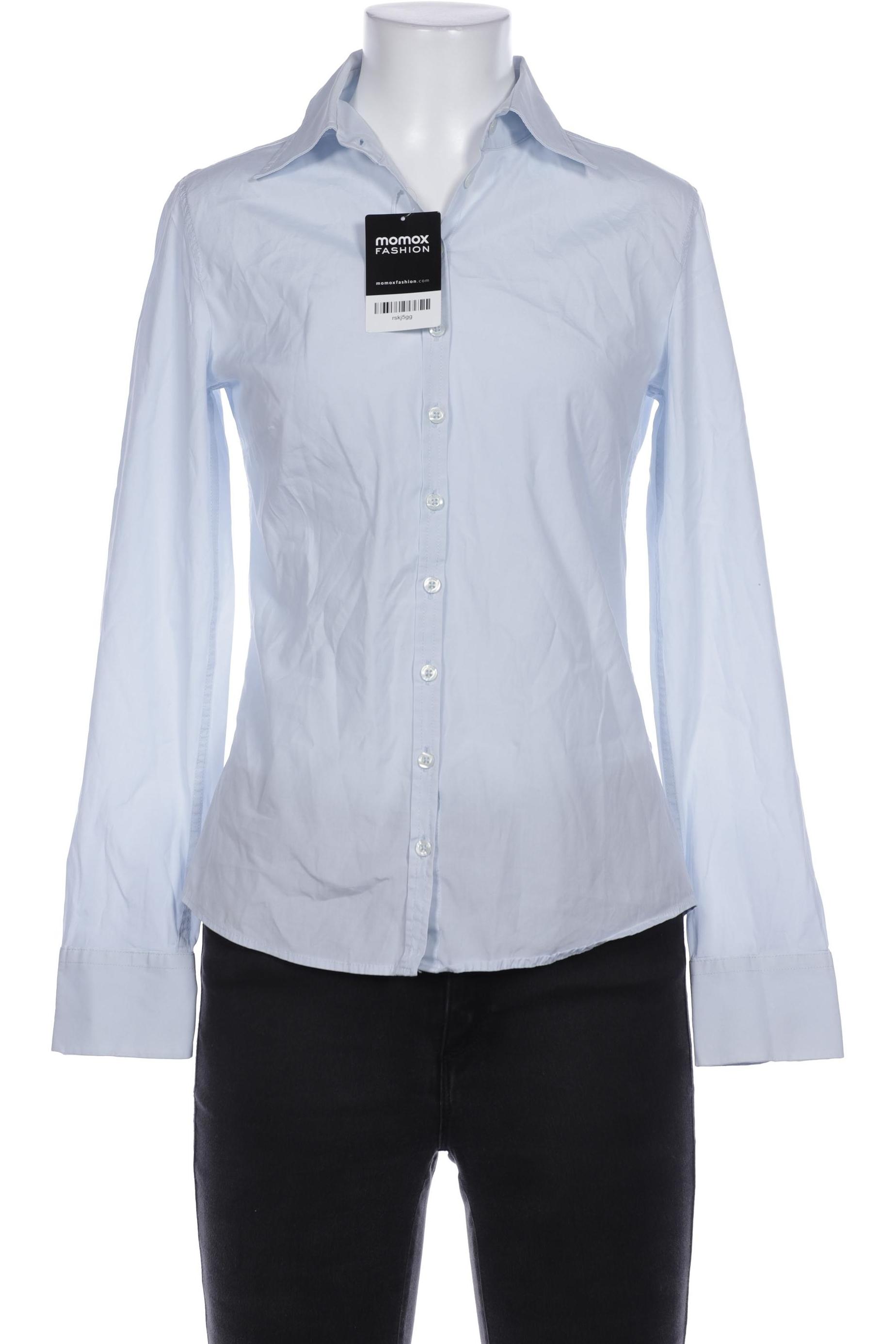 

Rene Lezard Damen Bluse, hellblau, Gr. 34
