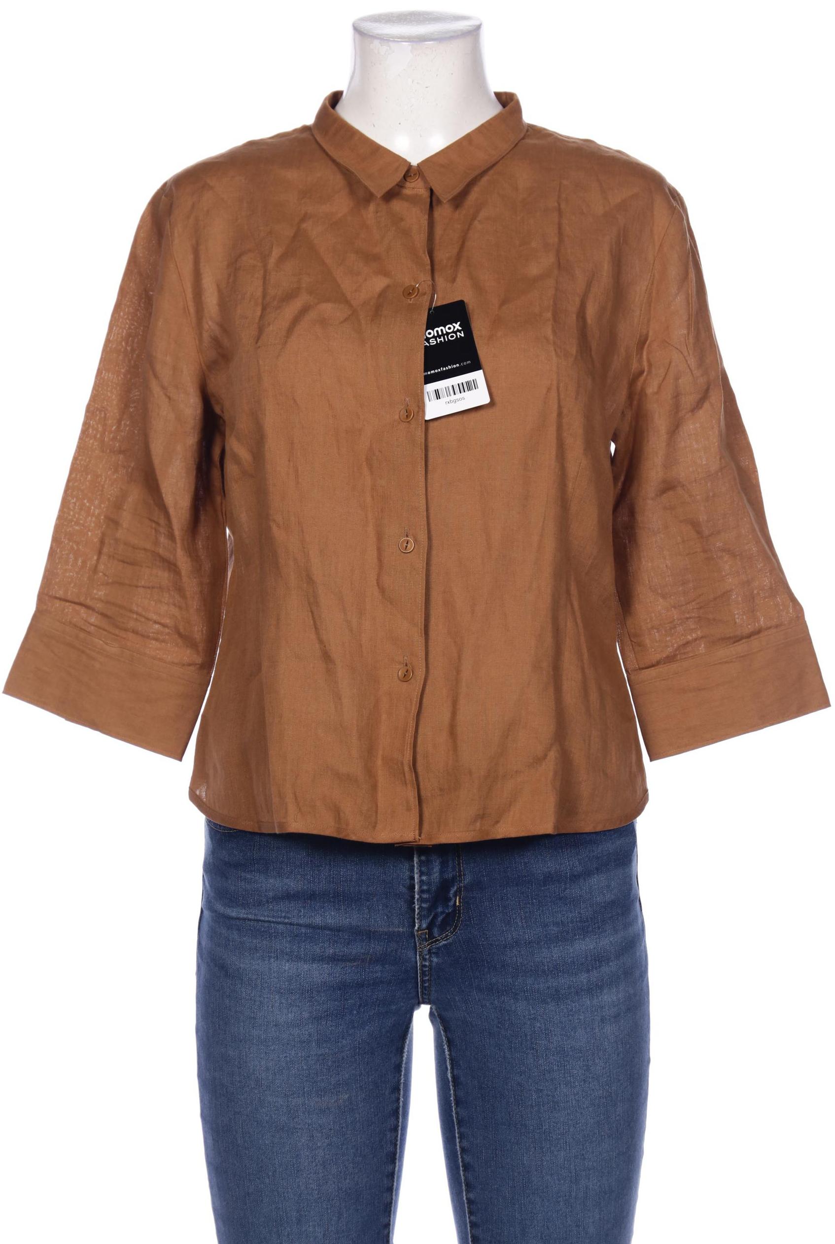 

Rene Lezard Damen Bluse, braun, Gr. 42