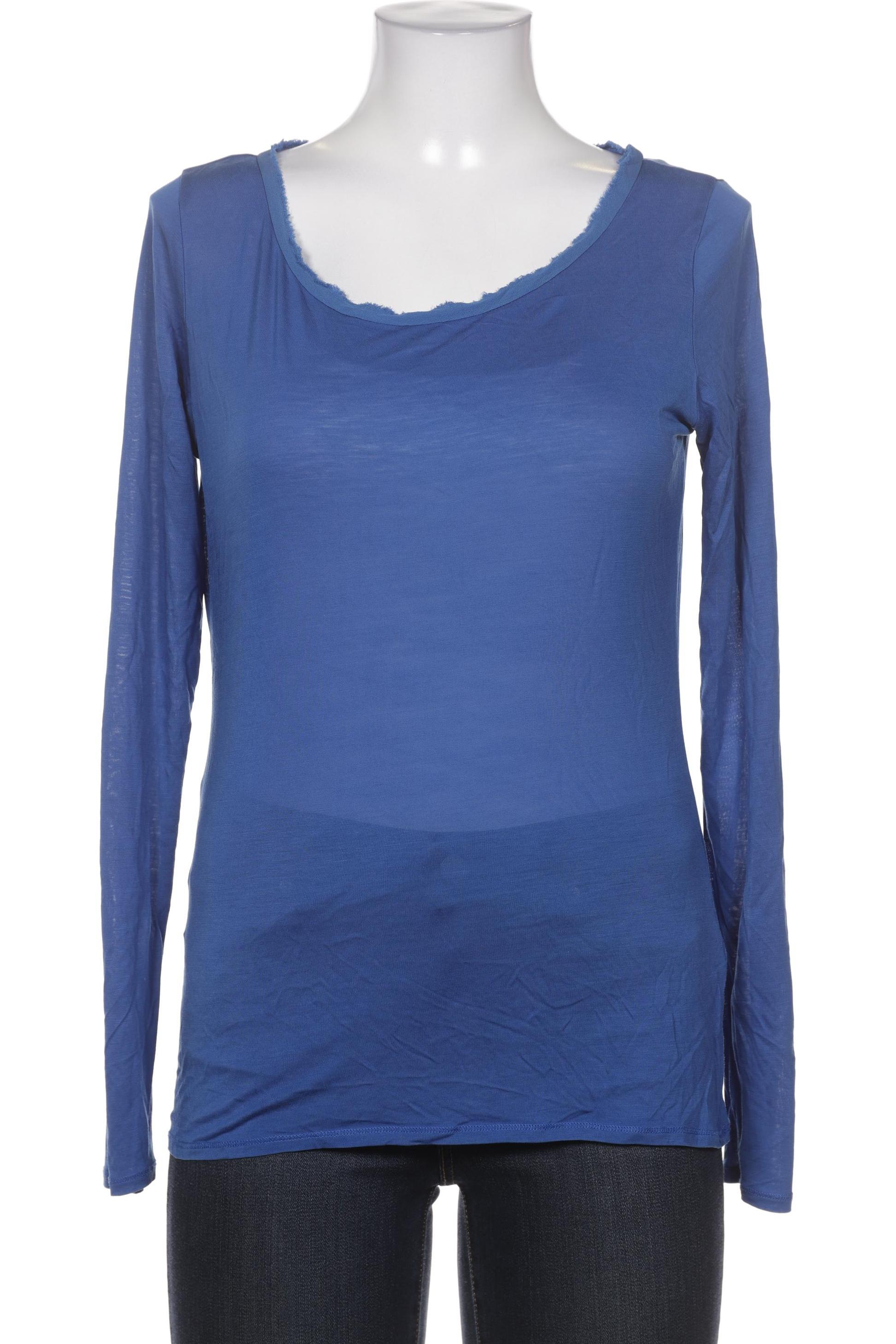 

Rene Lezard Damen Langarmshirt, blau, Gr. 38