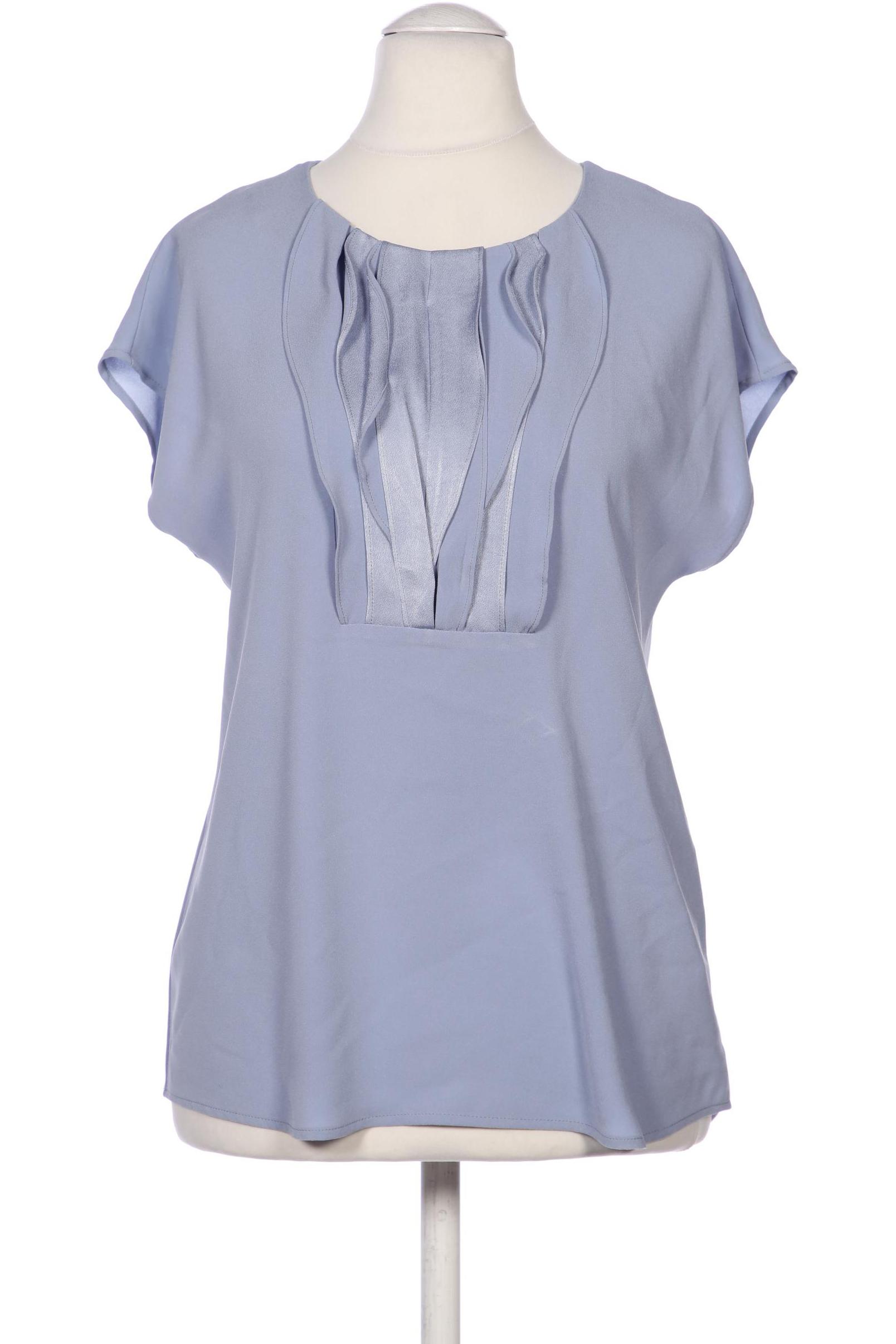 

Rene Lezard Damen Bluse, blau, Gr. 34