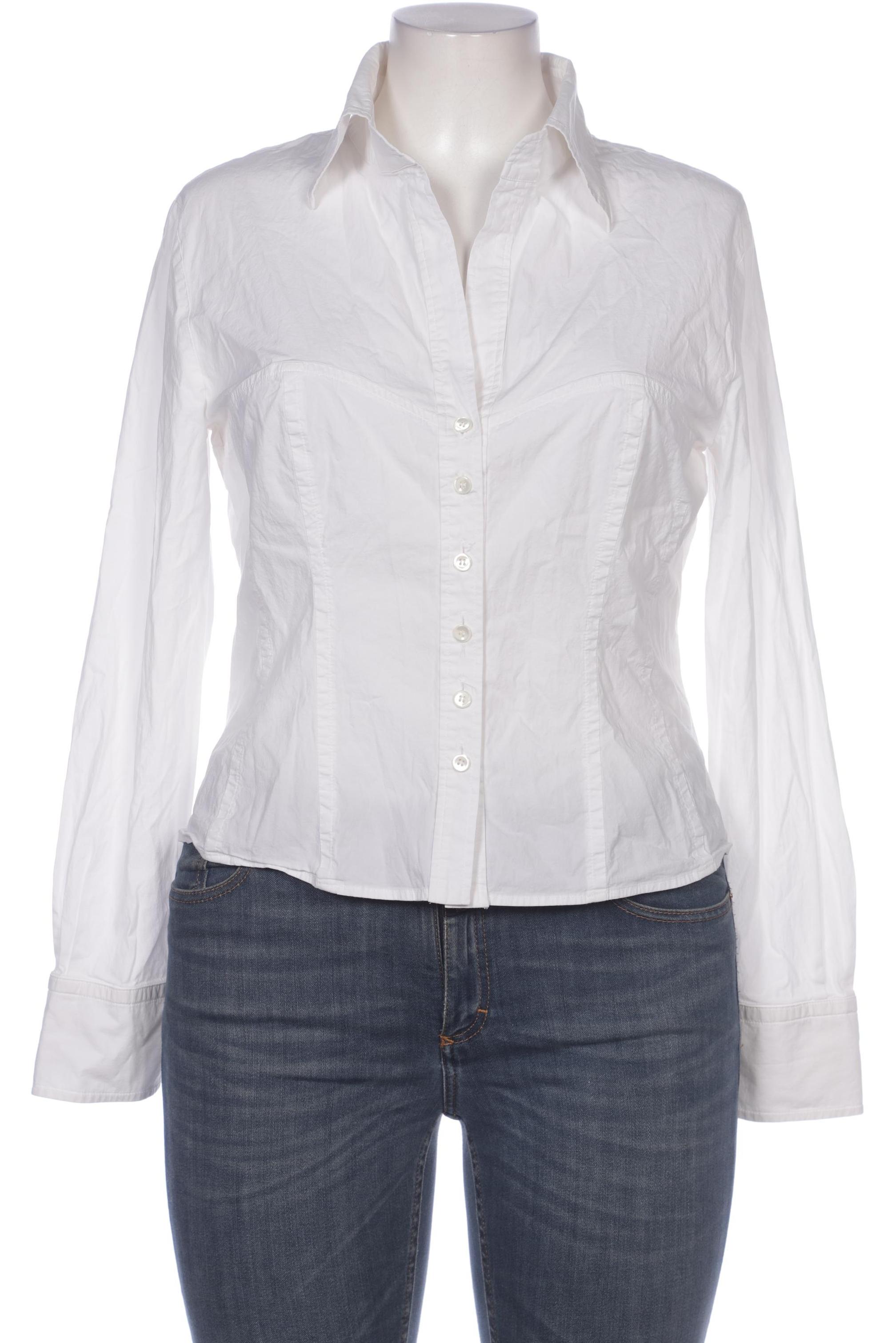 

Rene Lezard Damen Bluse, weiß, Gr. 44