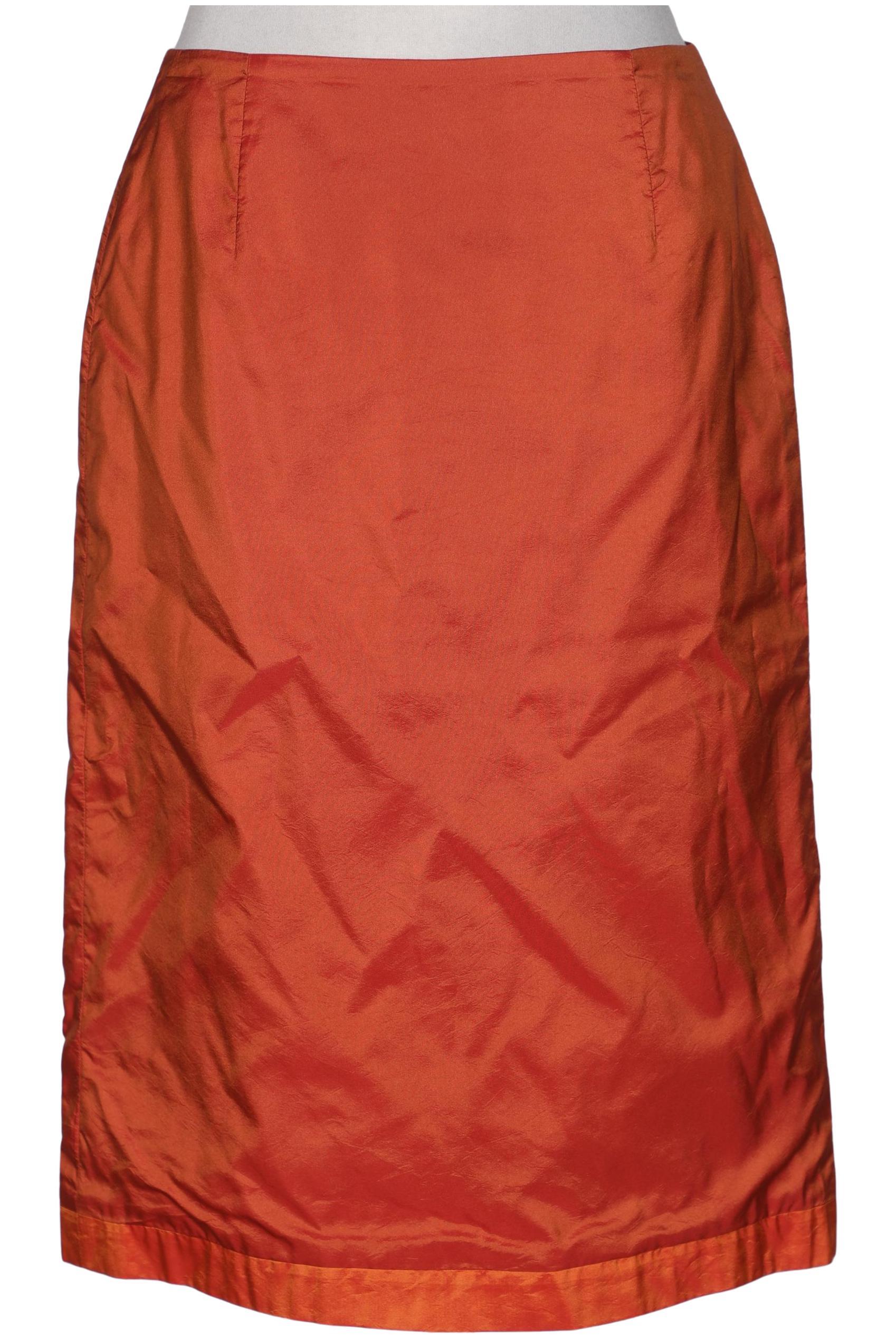 

Rene Lezard Damen Rock, orange, Gr. 36