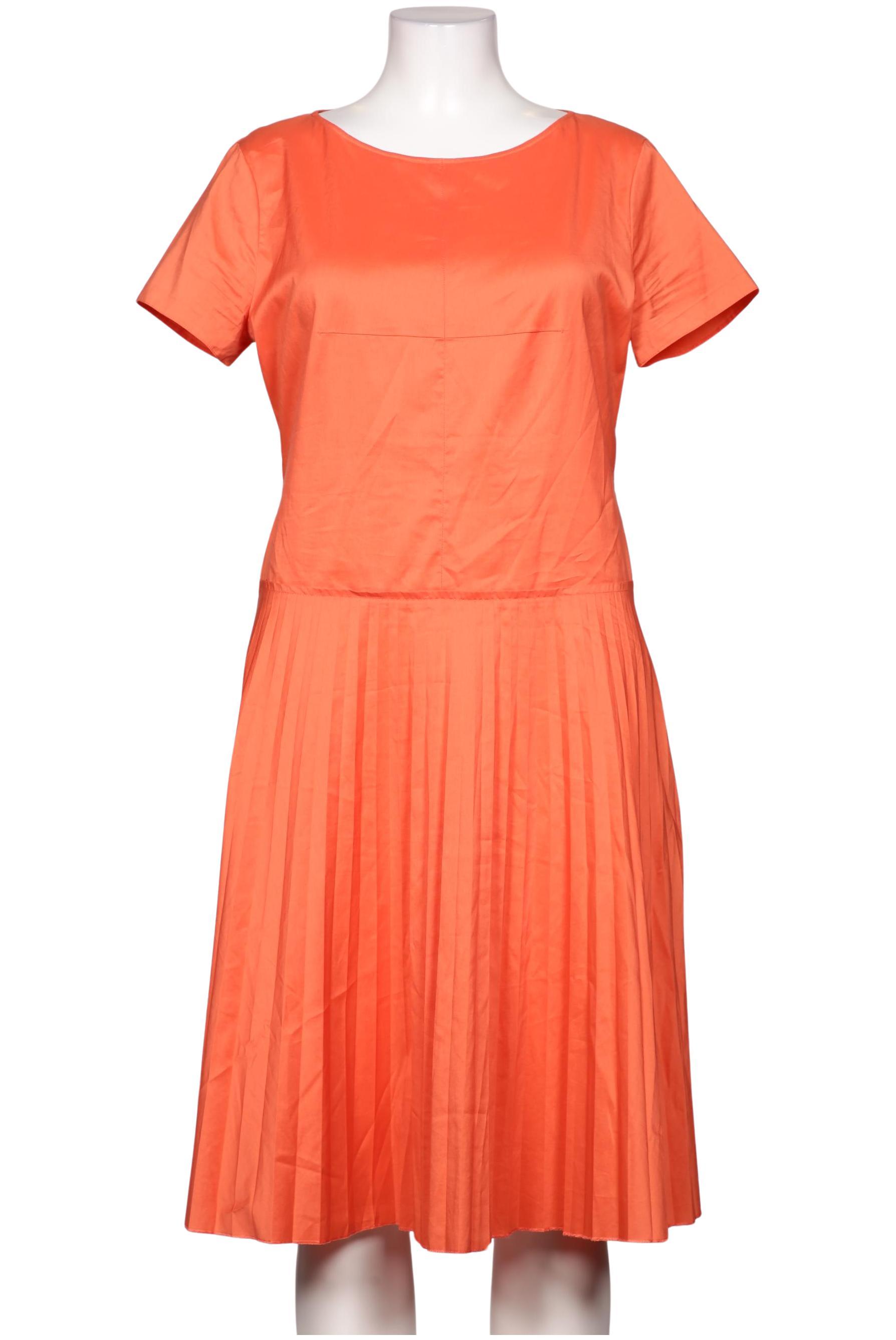 

Rene Lezard Damen Kleid, orange, Gr. 44