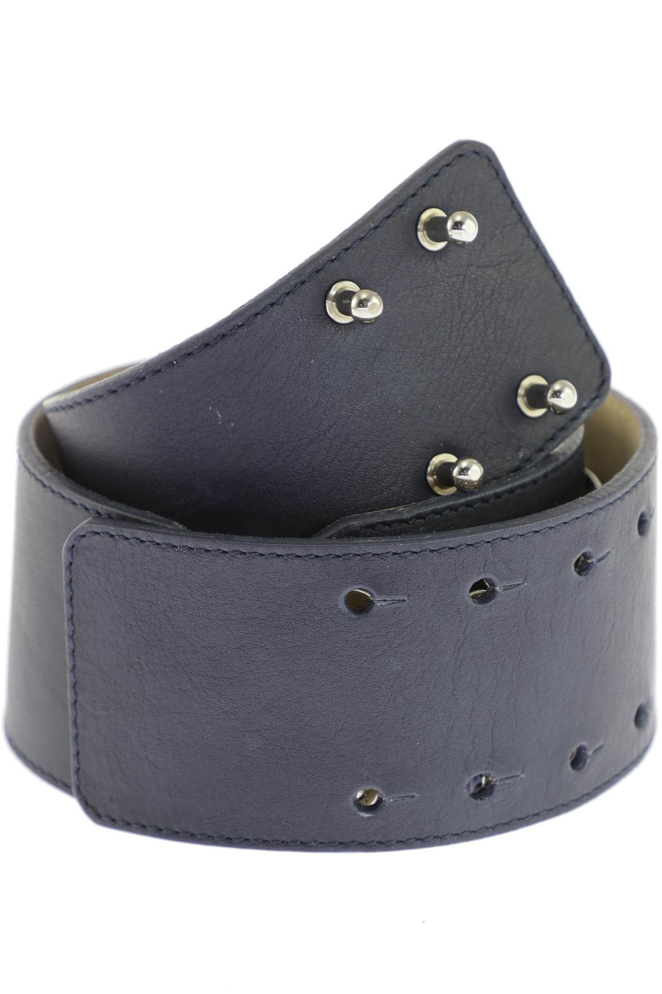 

Rene Lezard Damen Gürtel, marineblau, Gr. 85