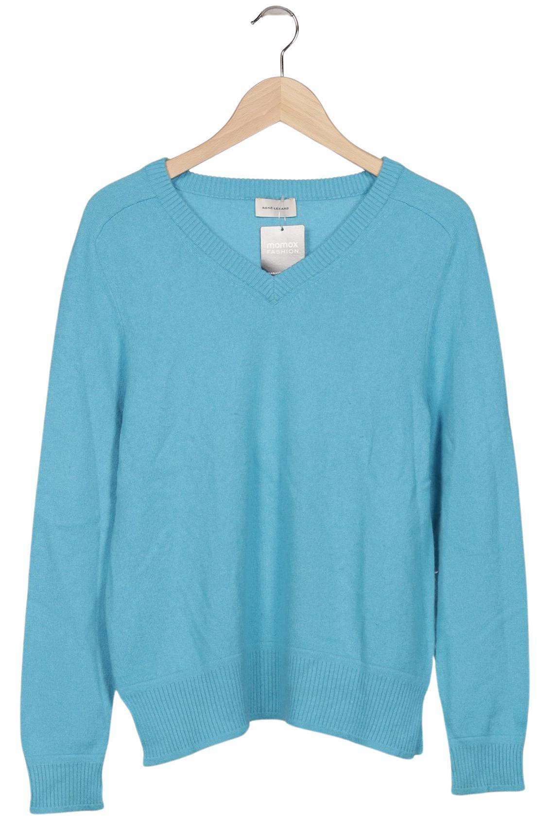

Rene Lezard Damen Pullover, hellblau, Gr. 42