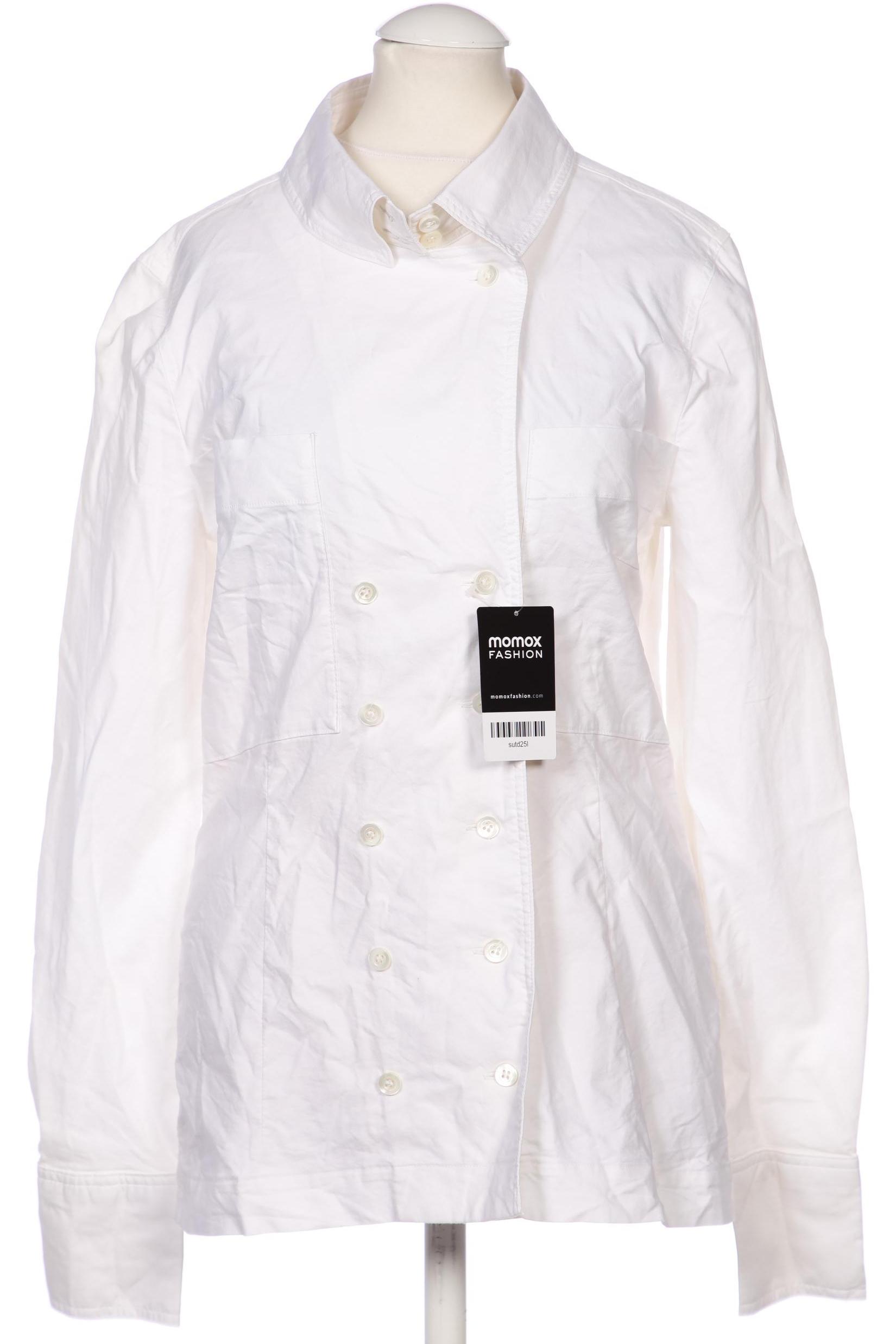 

Rene Lezard Damen Bluse, cremeweiß, Gr. 36