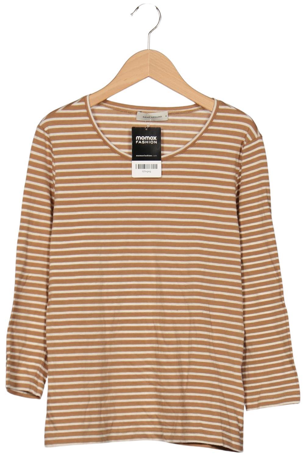 

Rene Lezard Damen Langarmshirt, beige, Gr. 38