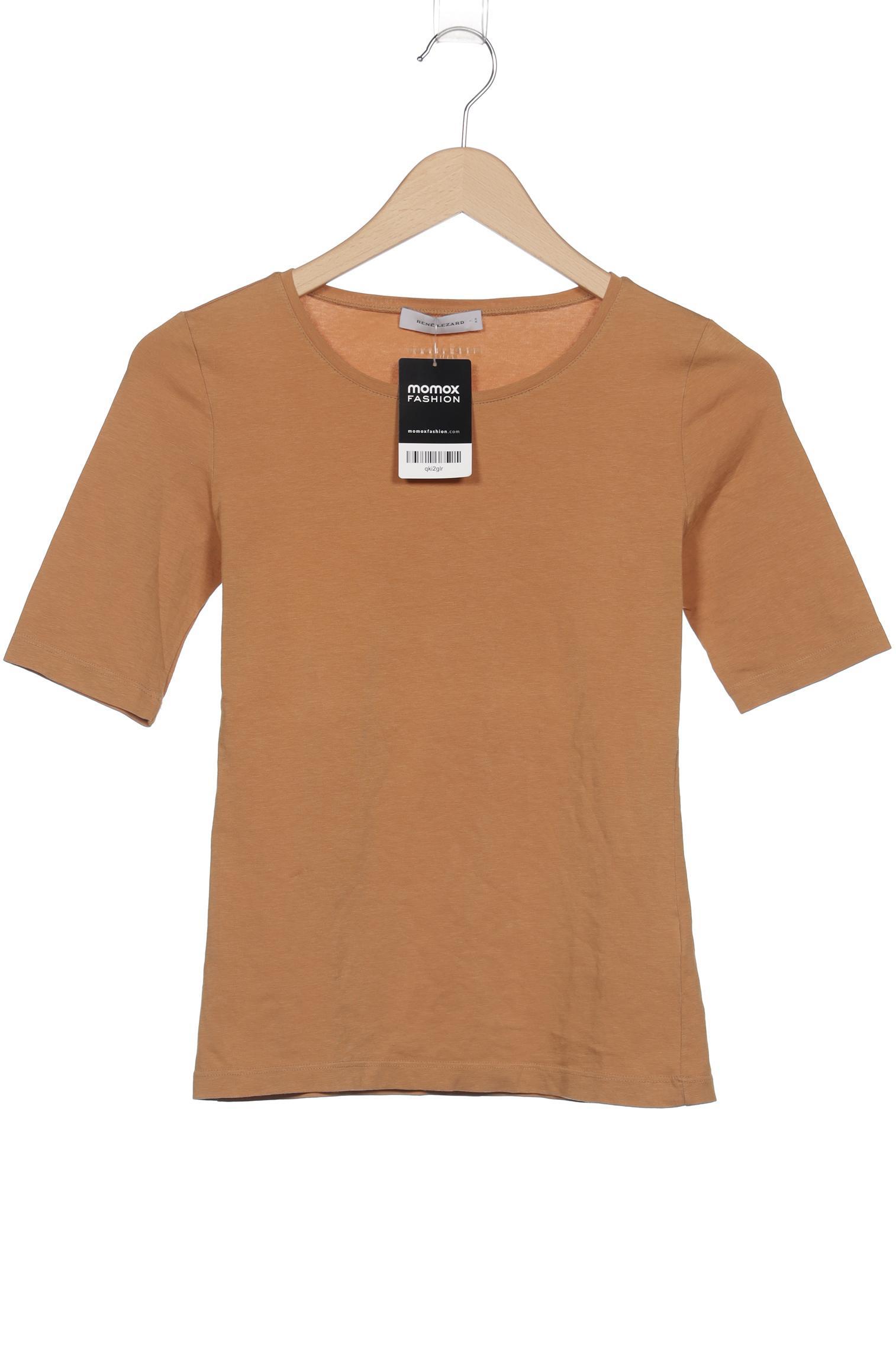 

Rene Lezard Damen T-Shirt, braun, Gr. 34