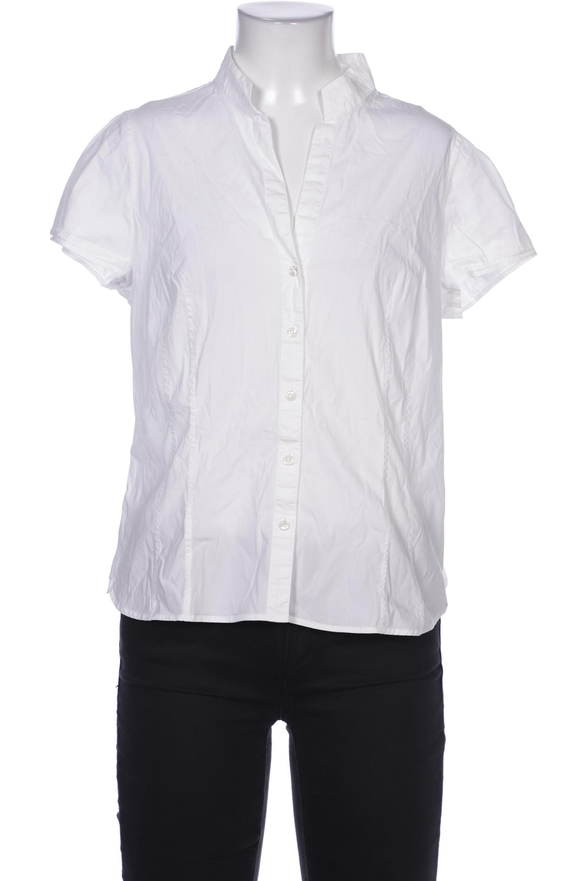

Rene Lezard Damen Bluse, weiß, Gr. 42