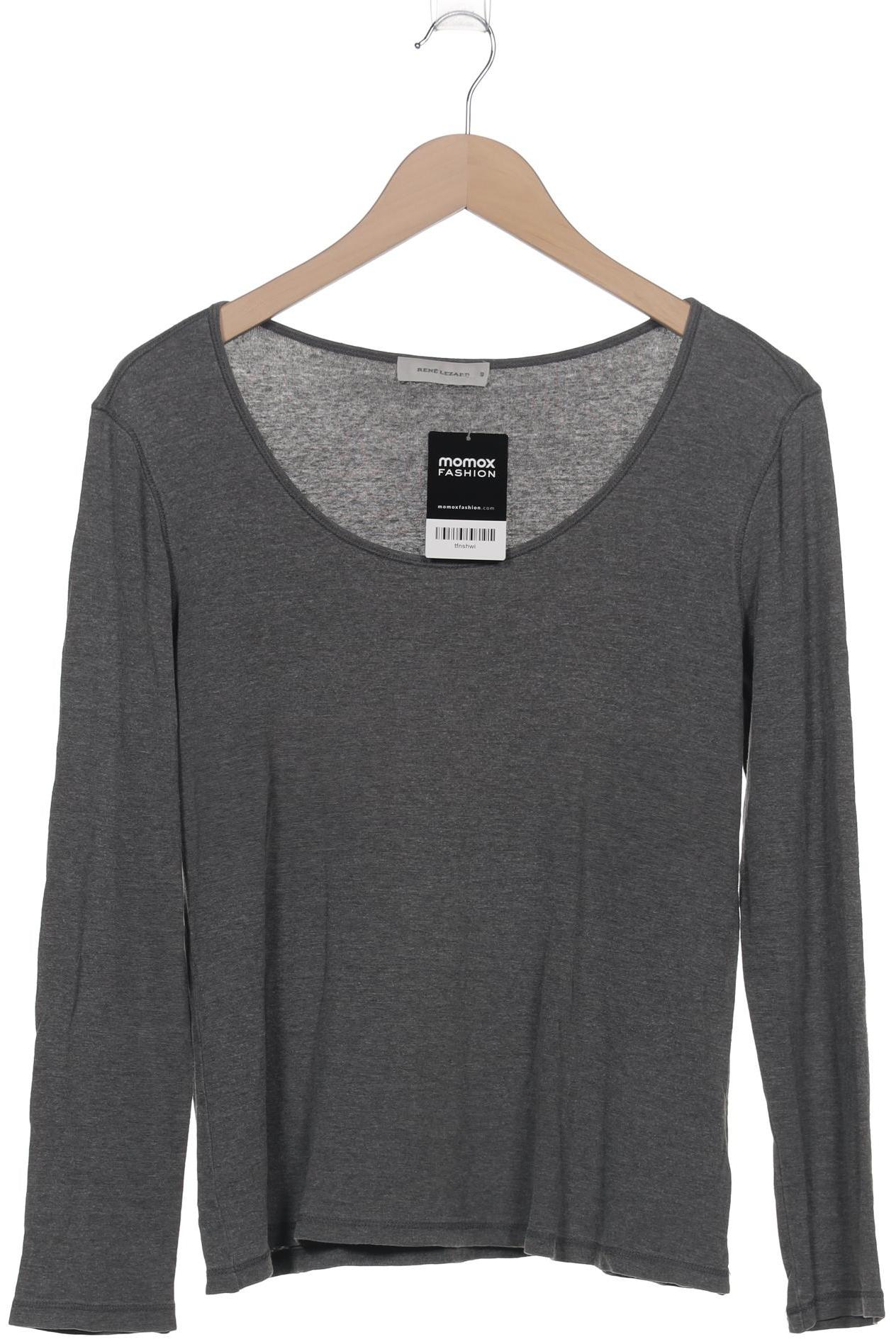 

Rene Lezard Damen Langarmshirt, grau, Gr. 40