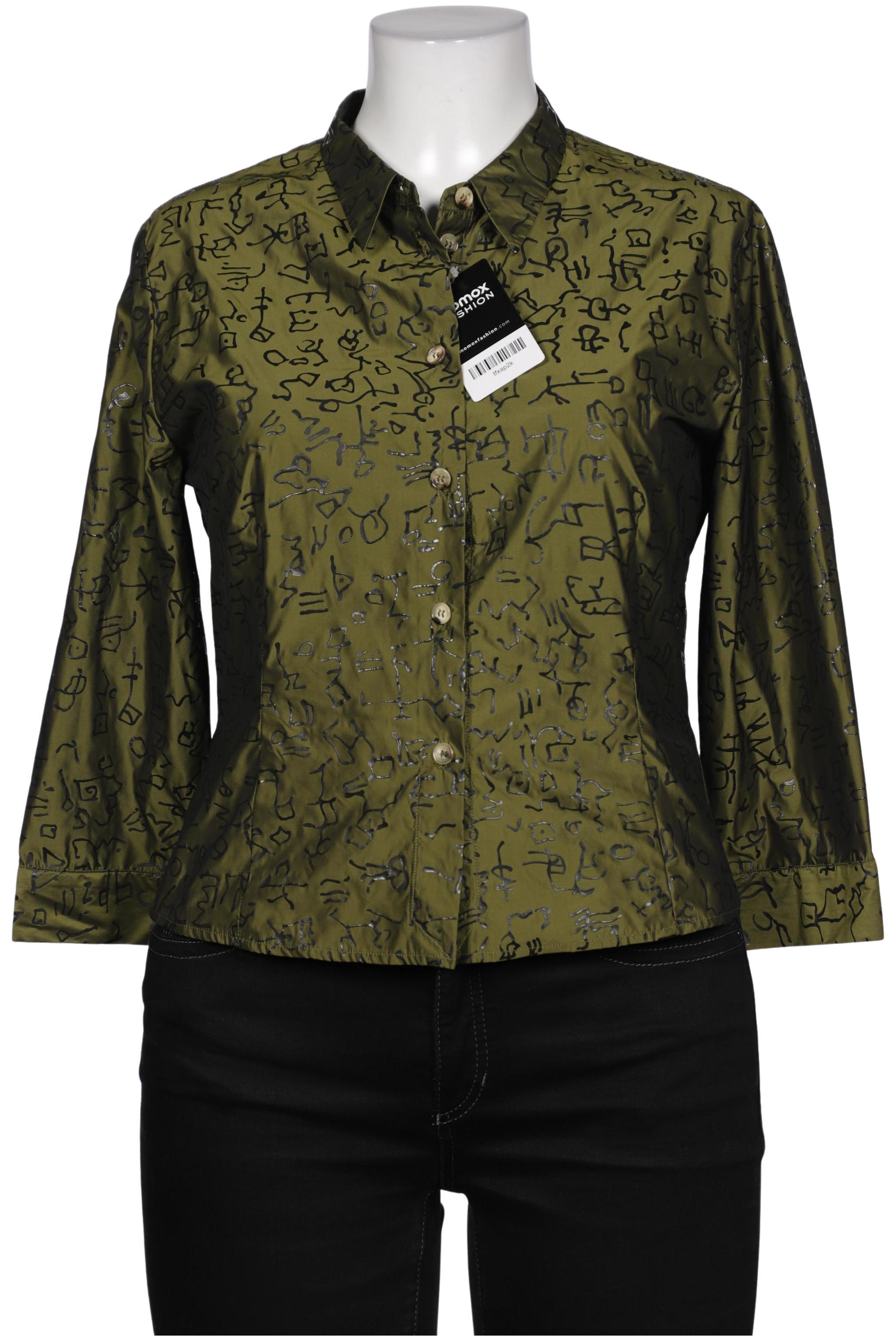 Thumbnail - Rene Lezard Damen Bluse, grün, Gr. 42