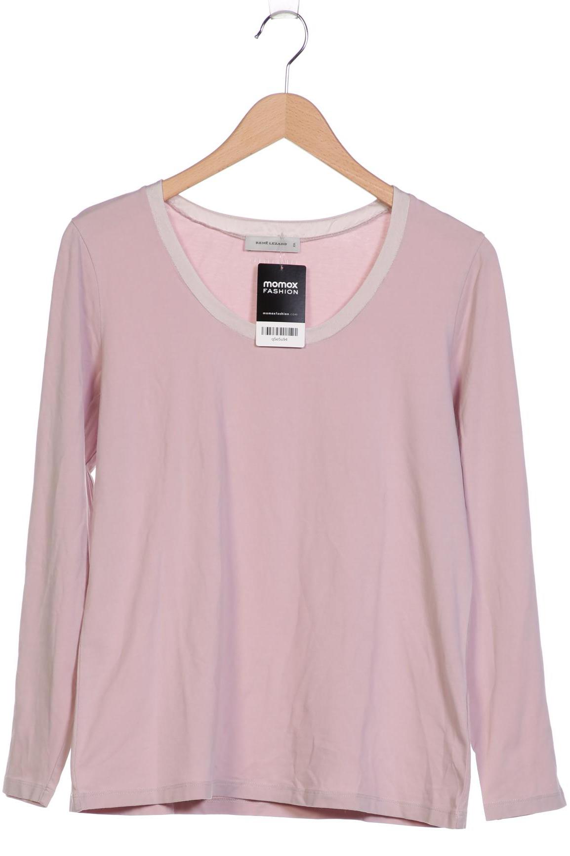 

Rene Lezard Damen Langarmshirt, pink, Gr. 46