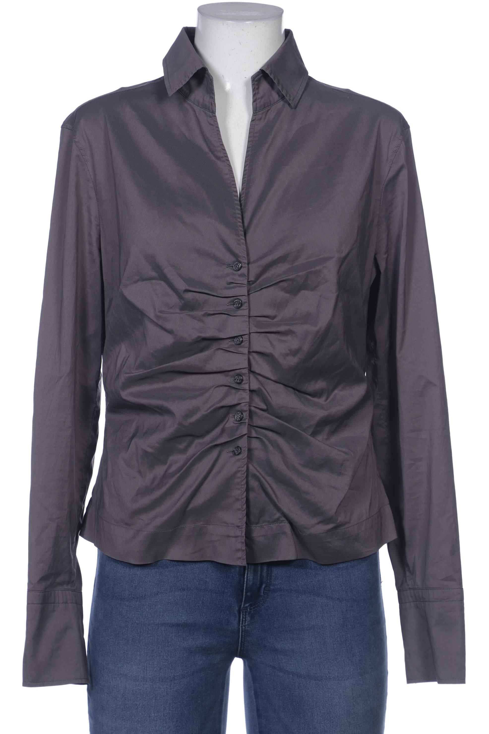 

Rene Lezard Damen Bluse, grau, Gr. 42