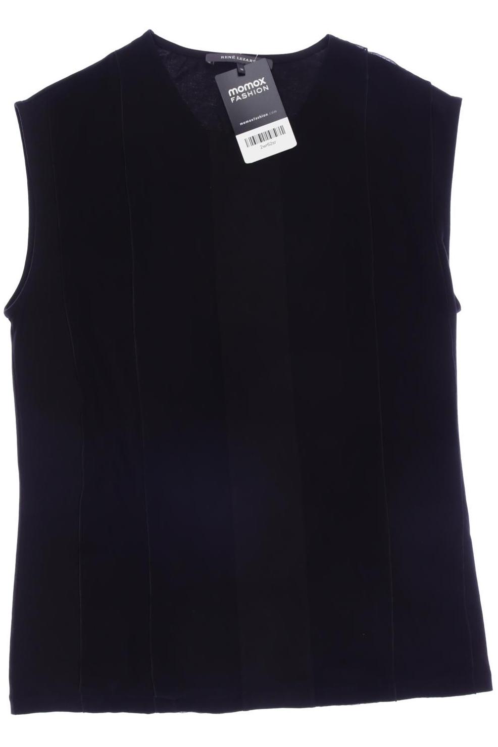 

Rene Lezard Damen Top, schwarz, Gr. 36