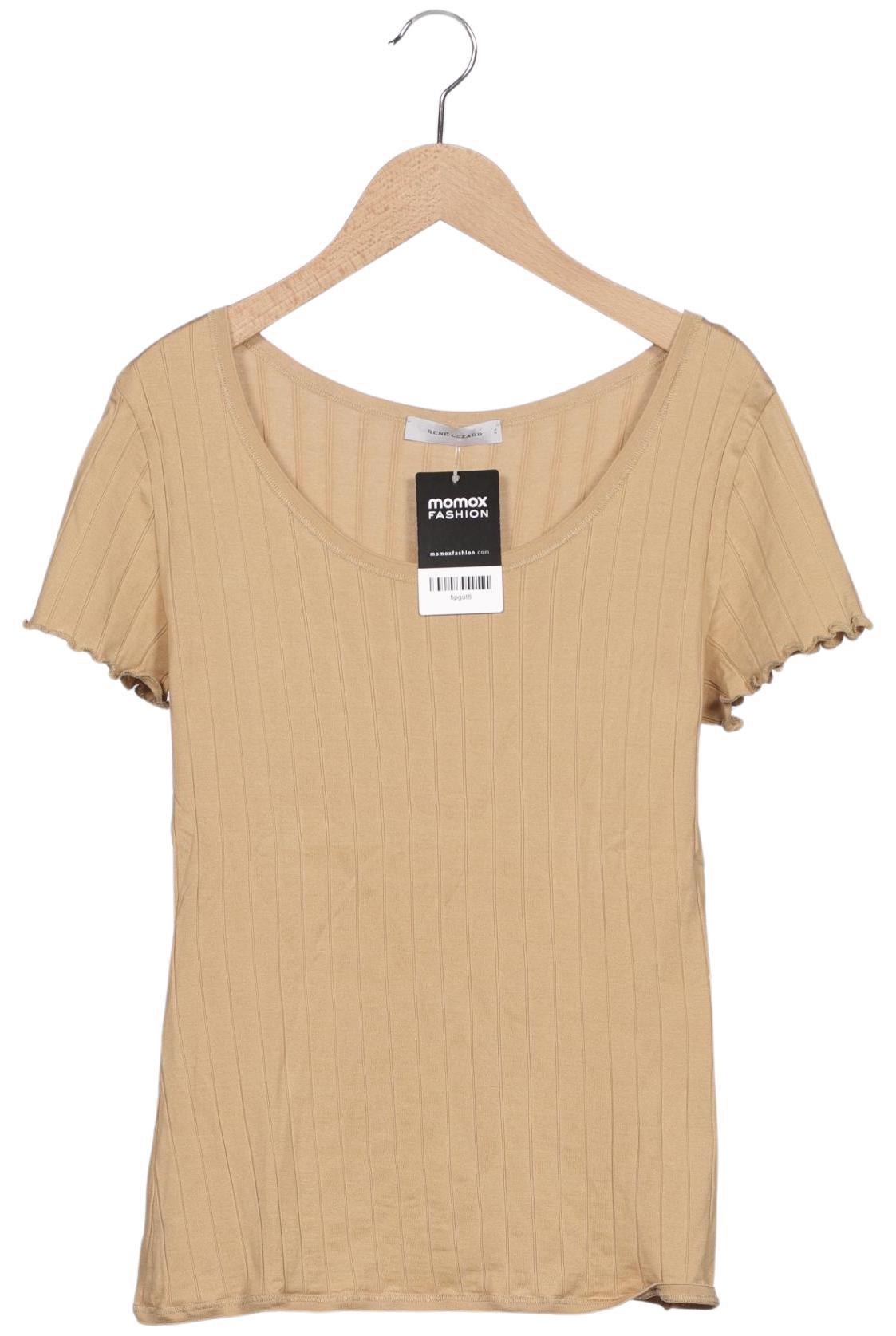 Thumbnail - Rene Lezard Damen T-Shirt, beige, Gr. 44