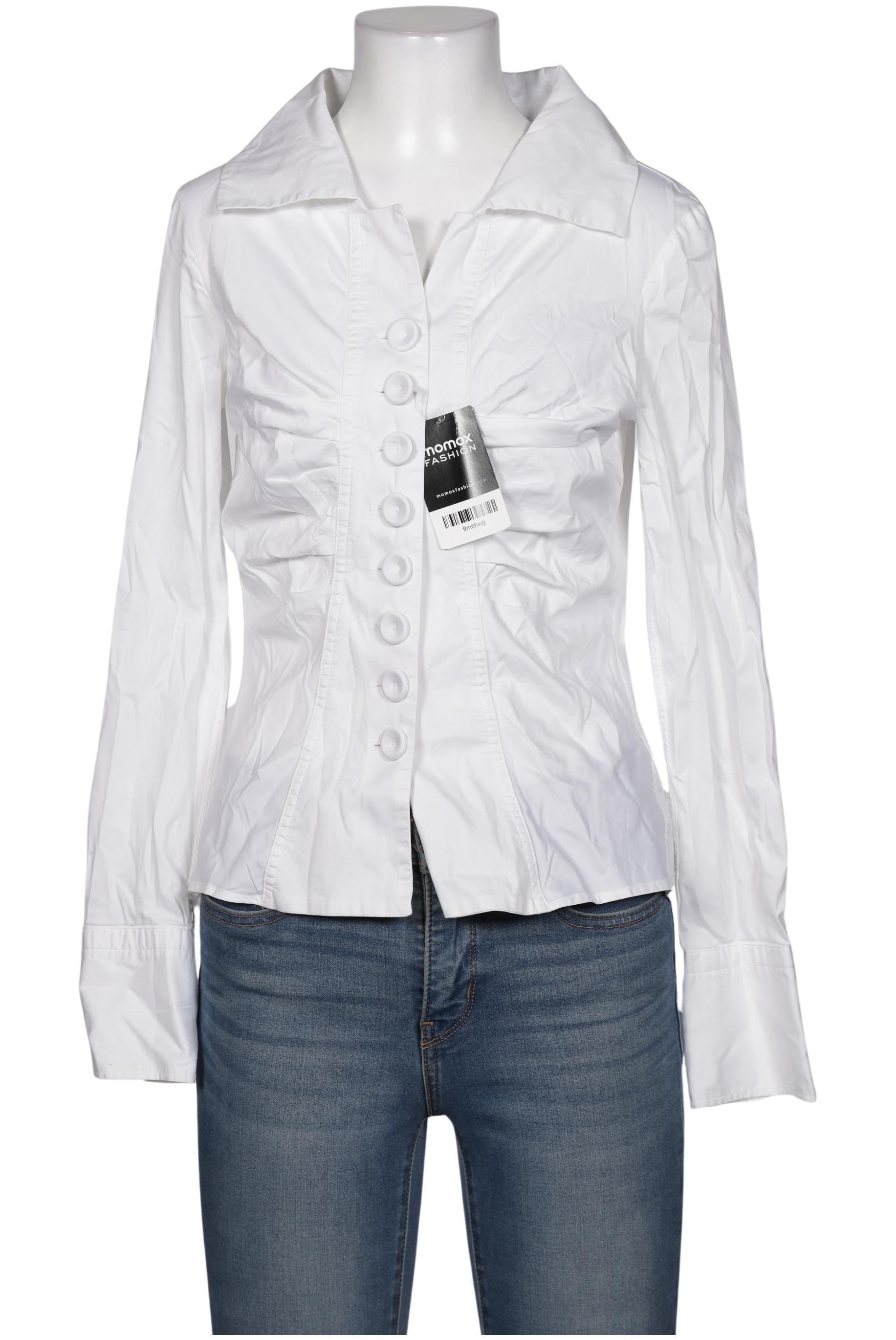

Rene Lezard Damen Bluse, weiß, Gr. 38